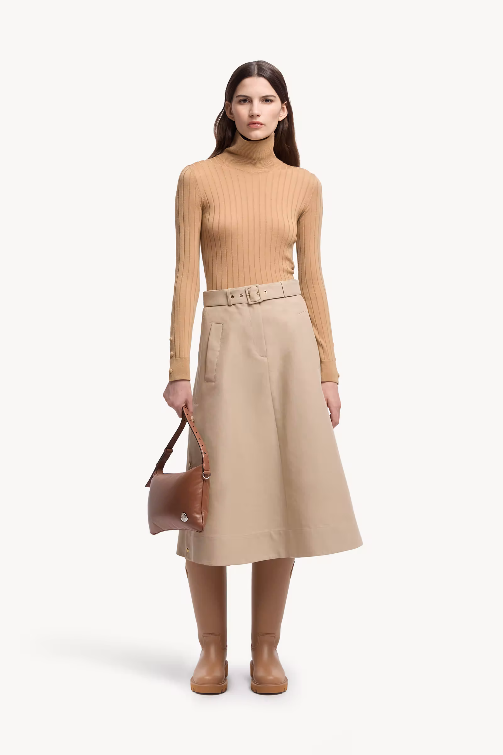 Wool & Cashmere Turtleneck Sweater