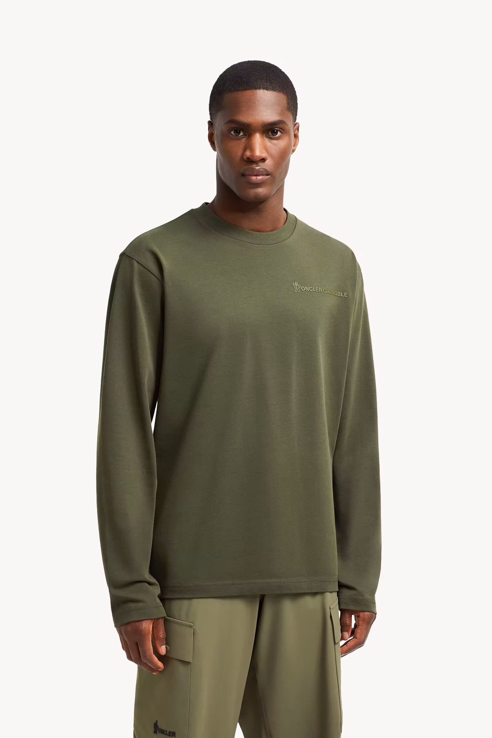 Logo Long Sleeve Cotton T-Shirt