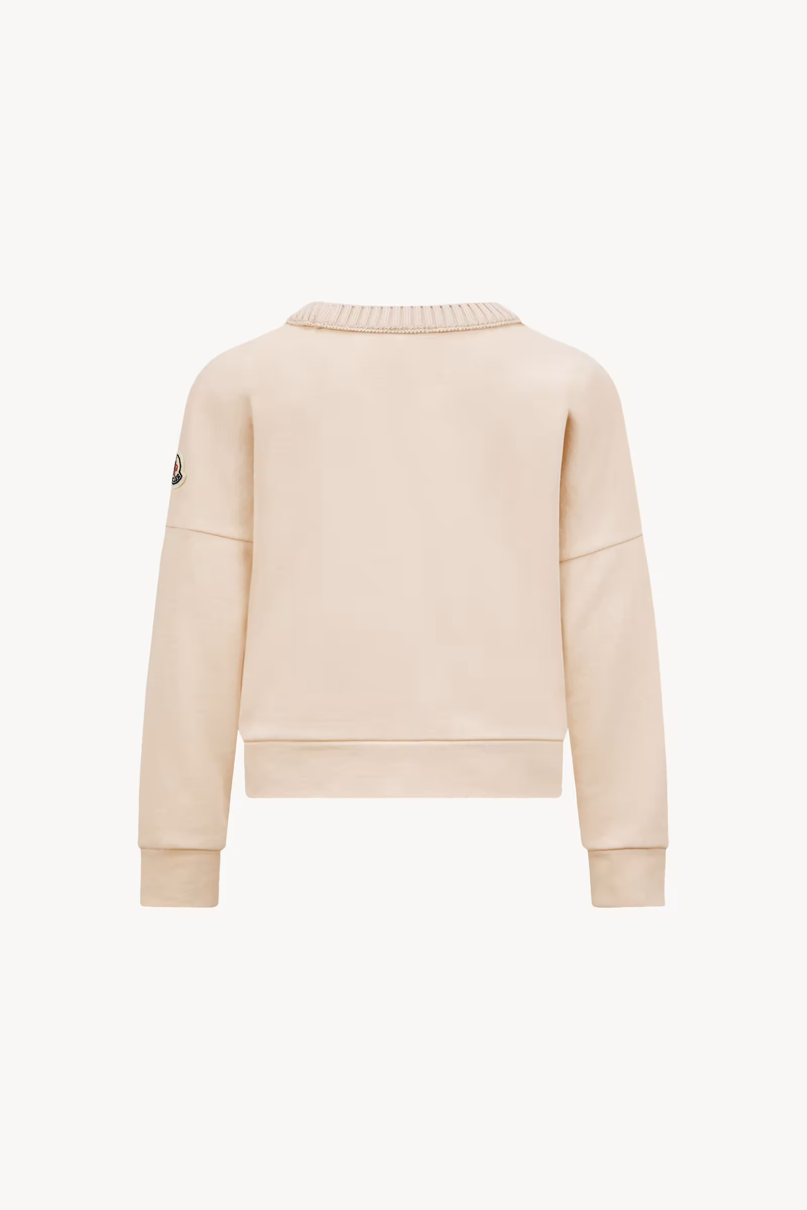 Embroidered Cursive Logo Cotton Sweatshirt