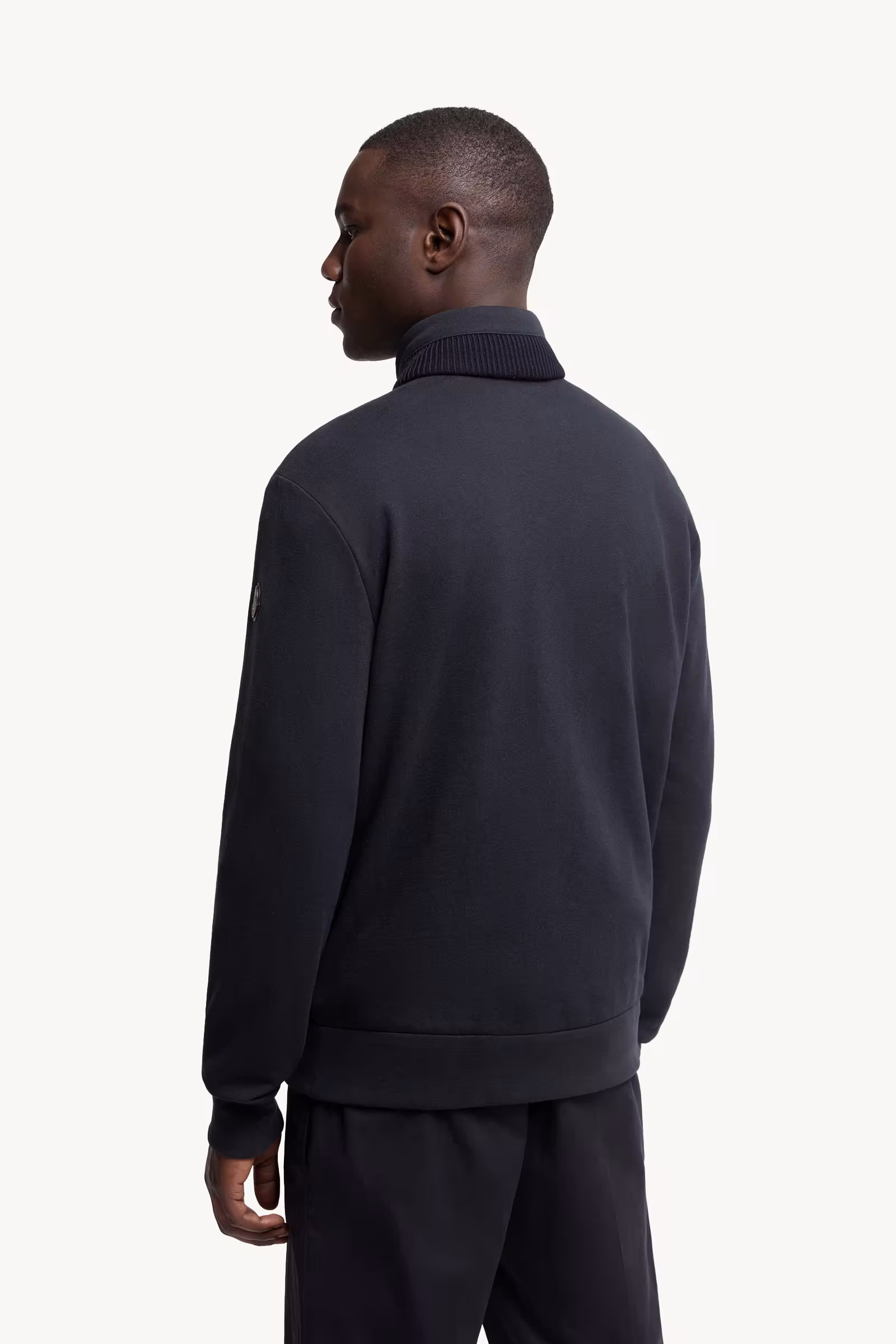 Cotton & Cashmere Zip-Up Sweatshirt