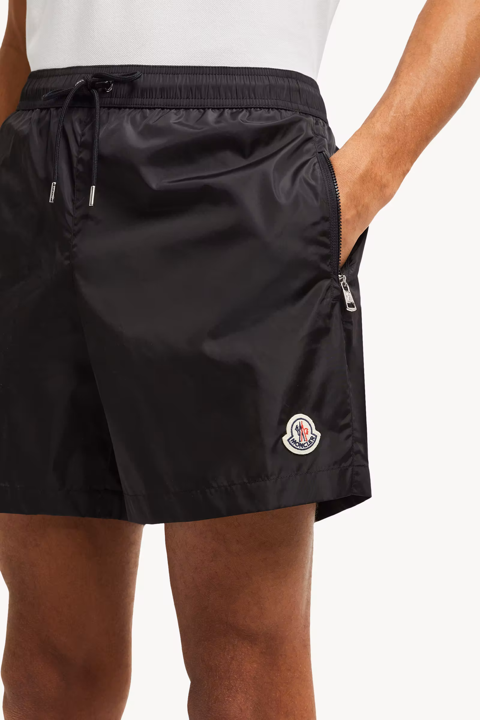 Logo Patch Swim Shorts