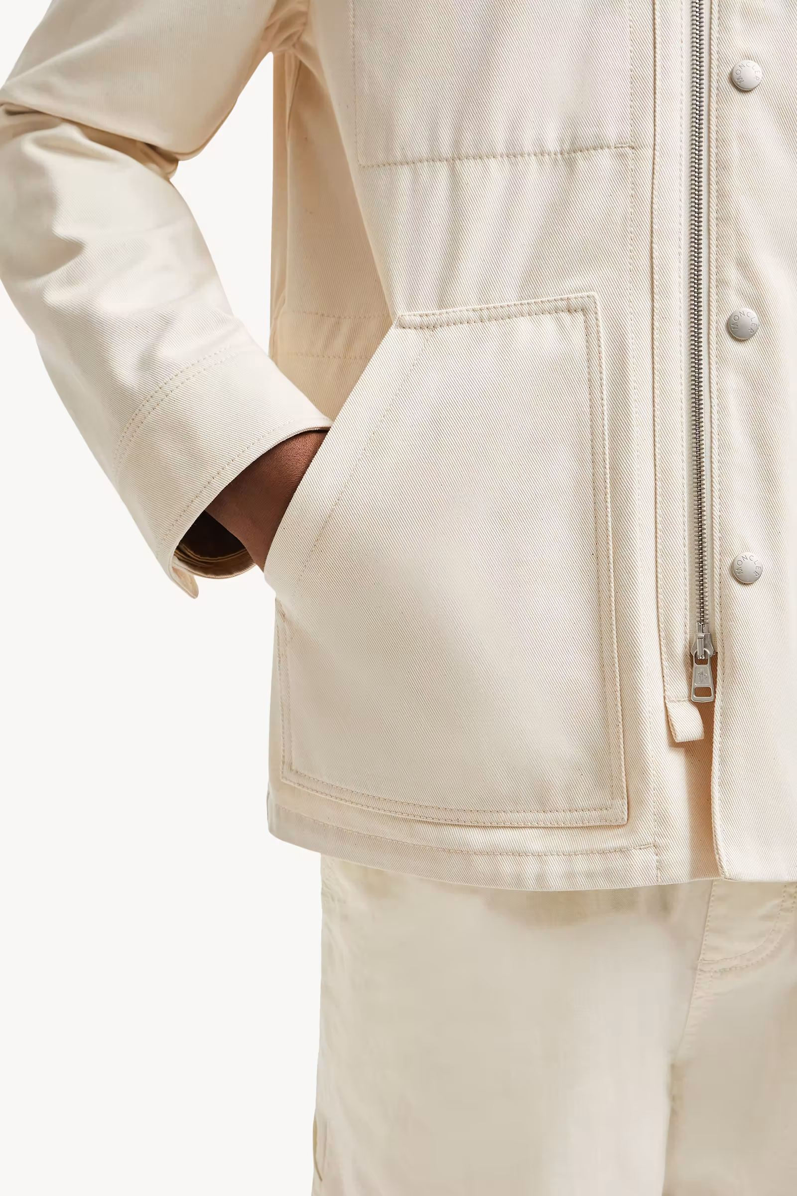 Guerledan Hooded Cotton Shirt Jacket