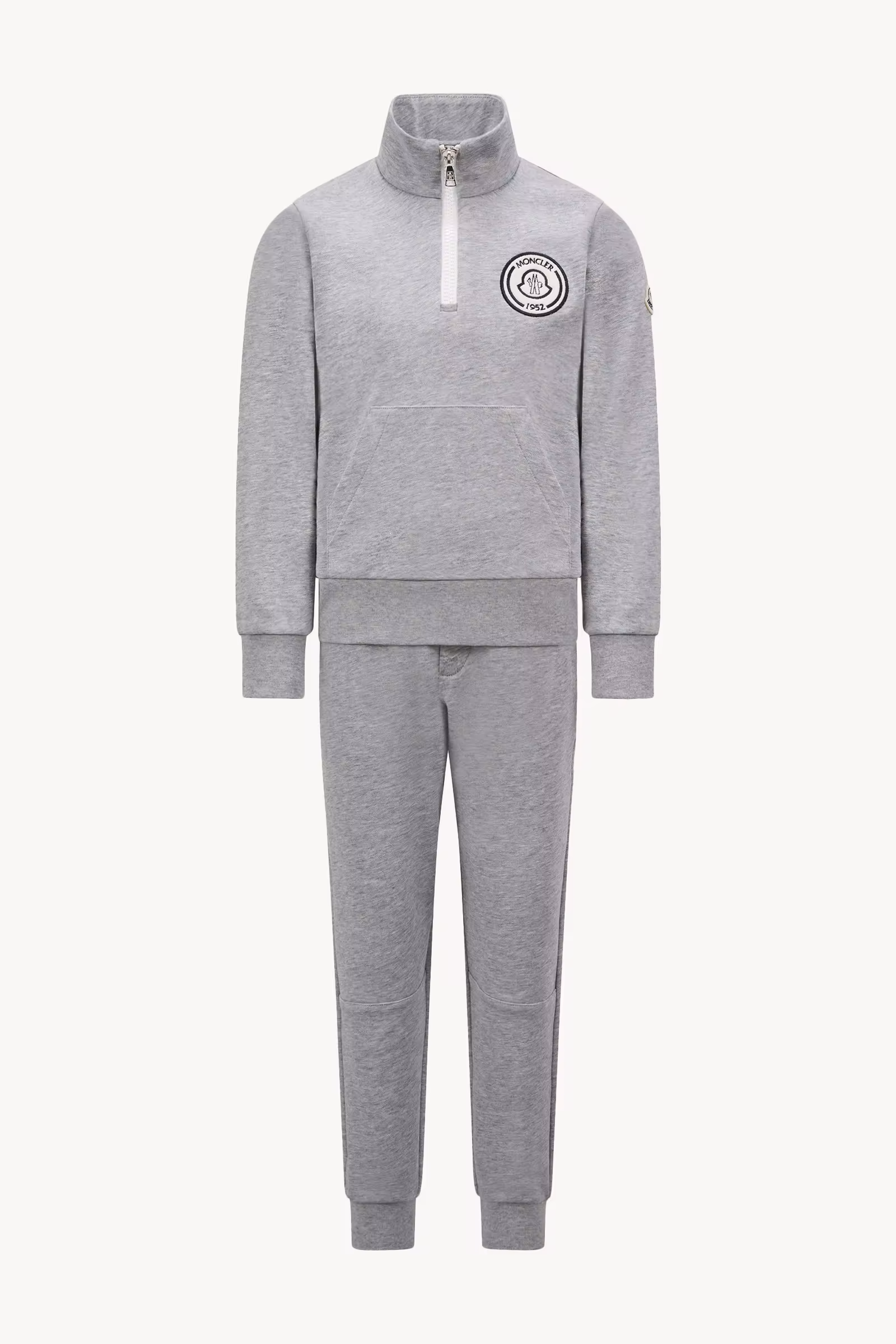 Logo Patch Cotton Sweatsuit Set