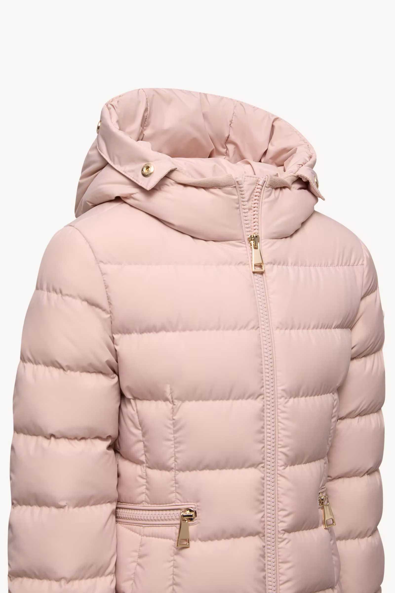 Boedette Hooded Shearling-Trimmed Down Jacket