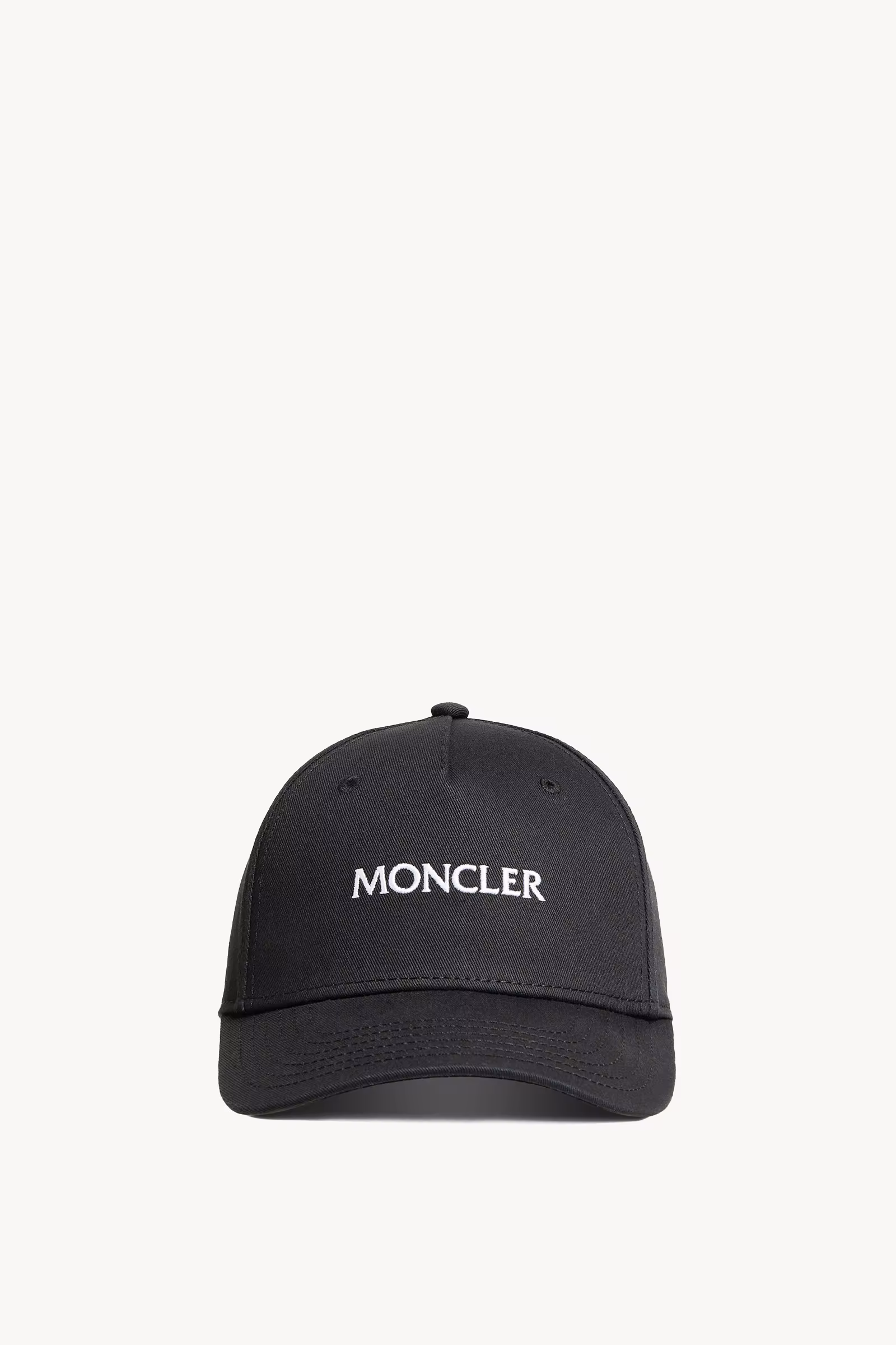 Embroidered Logo Gabardine Baseball Cap