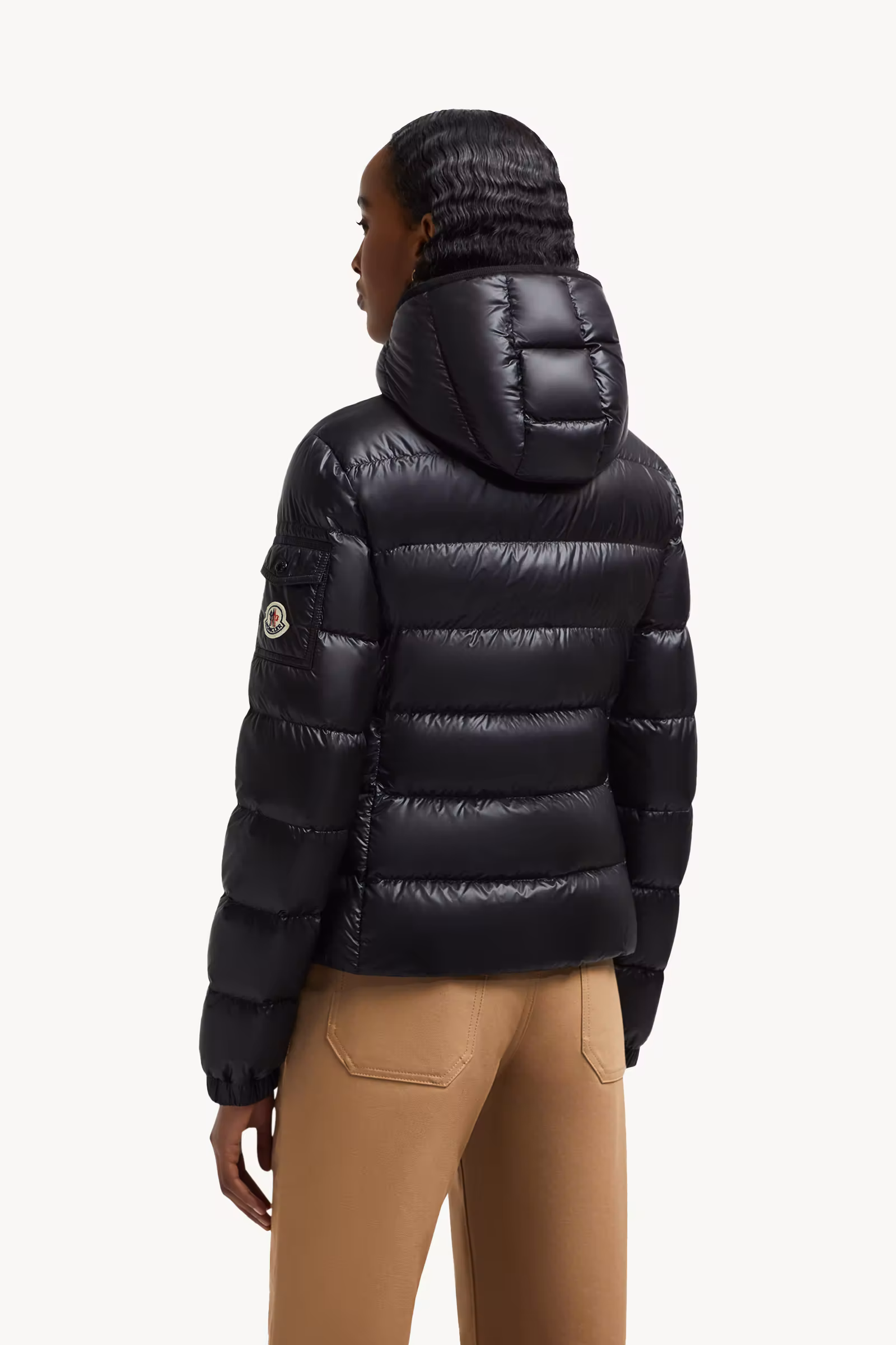 Gles Hooded Short Down Jacket