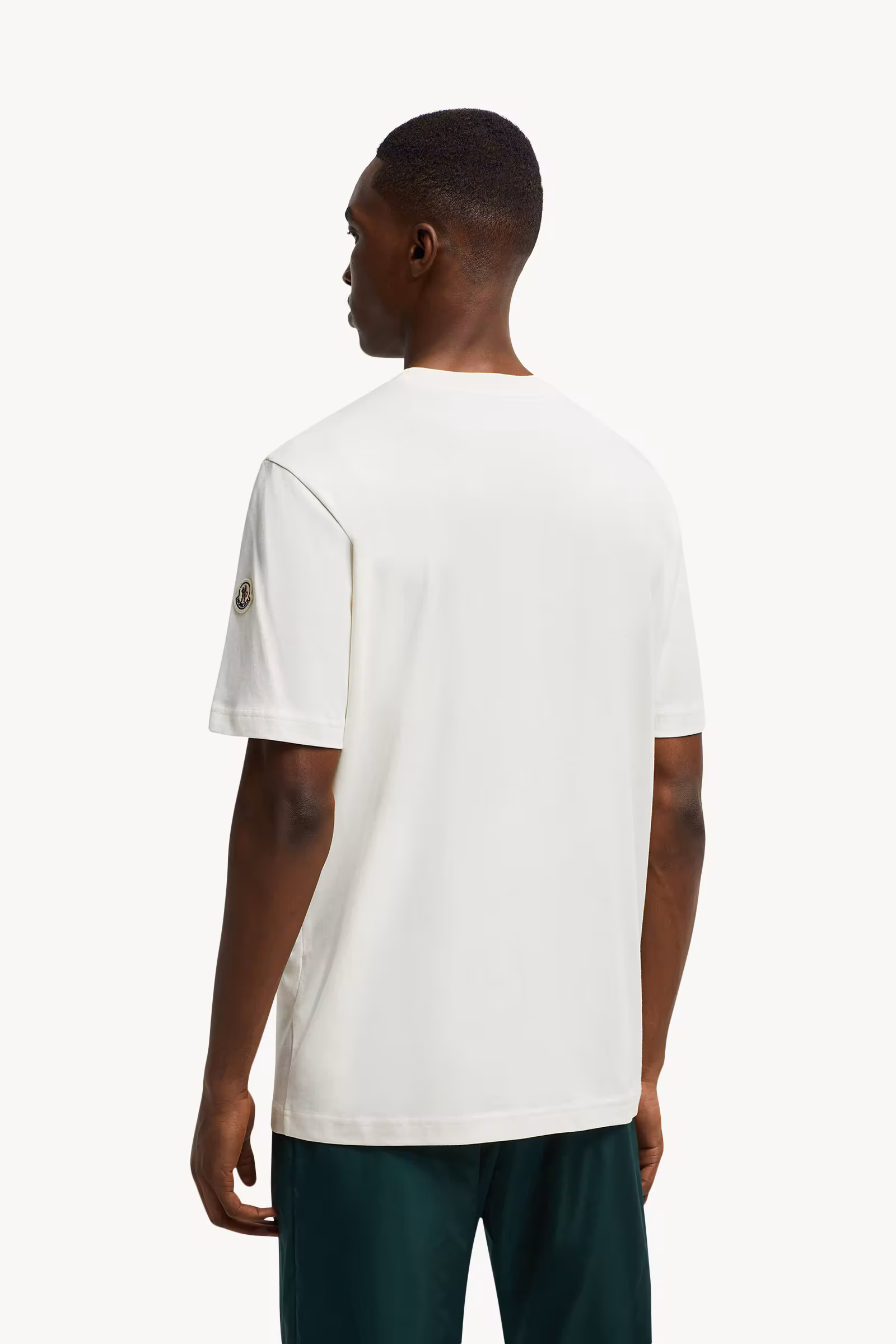 Embroidered Varsity Logo Cotton T-shirt