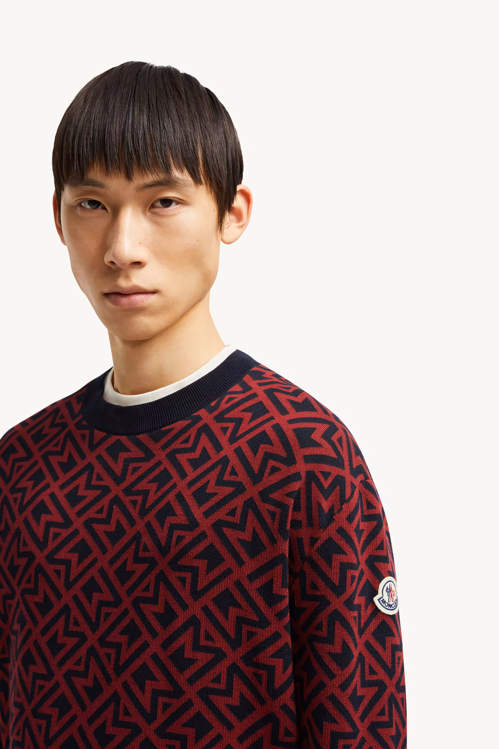 Monogram Cotton Jacquard Sweater