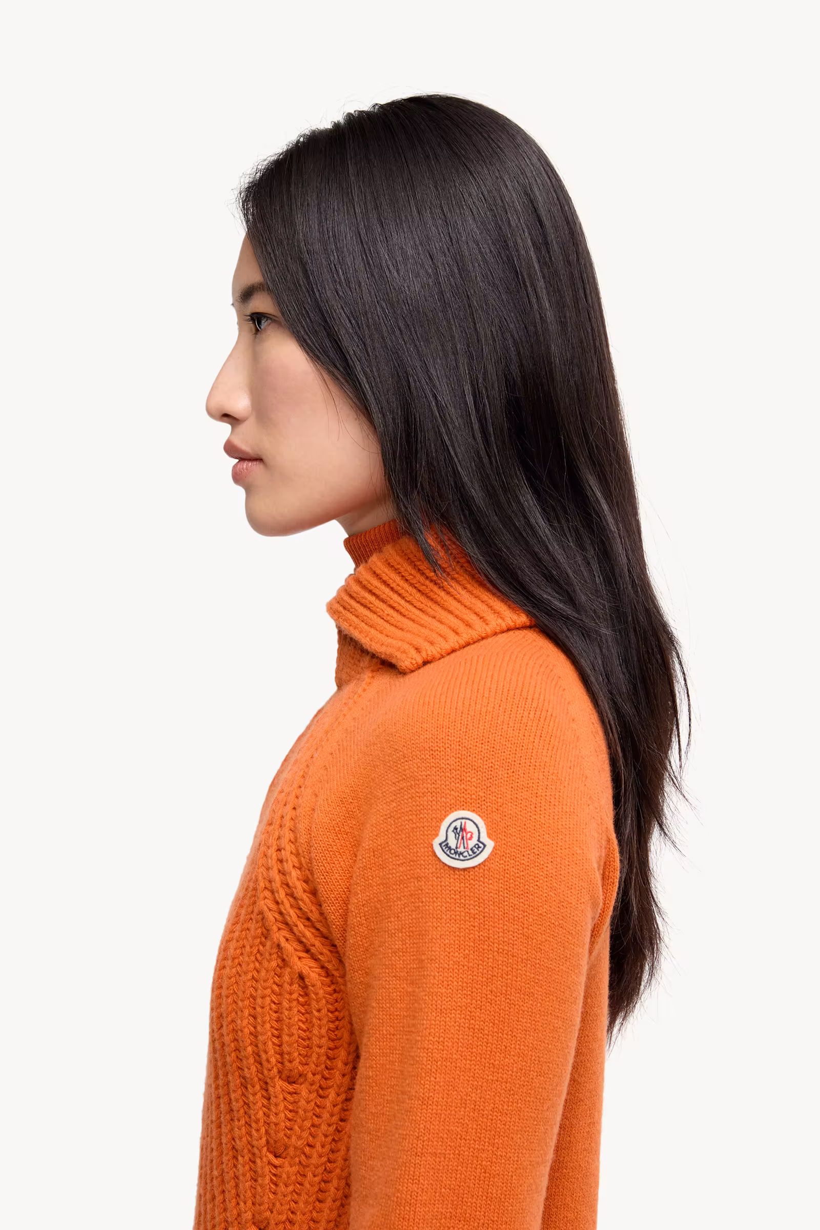 Wool & Cashmere High Collar Sweater