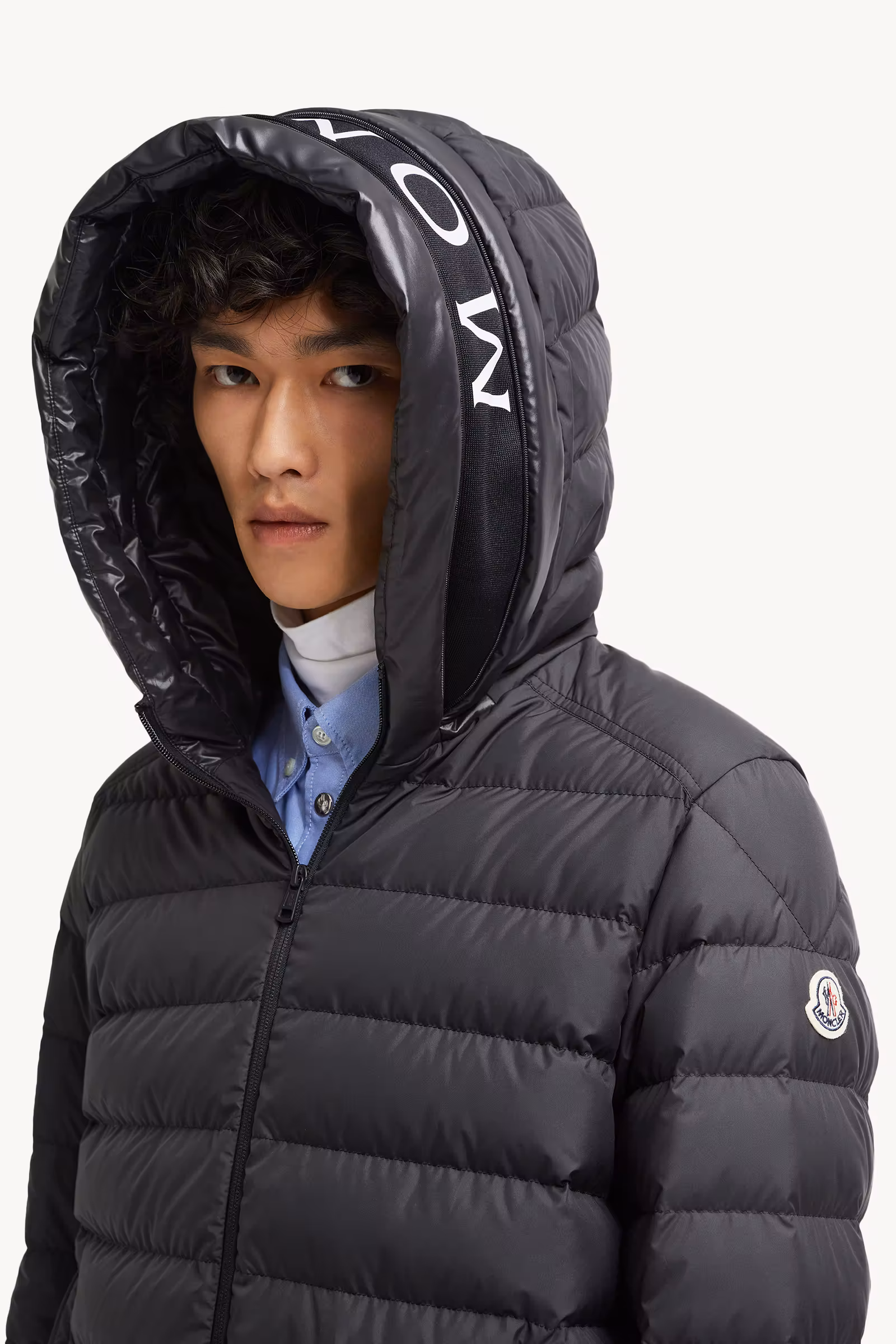 Chevrerie Hooded Short Down Jacket