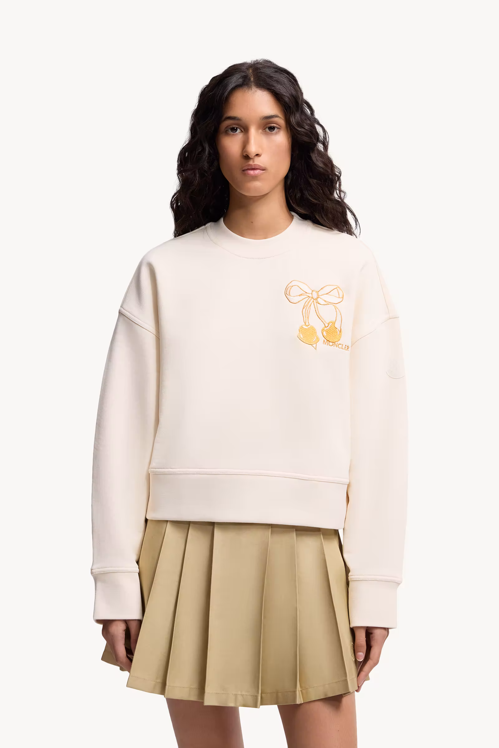 Embroidered Cotton Sweatshirt