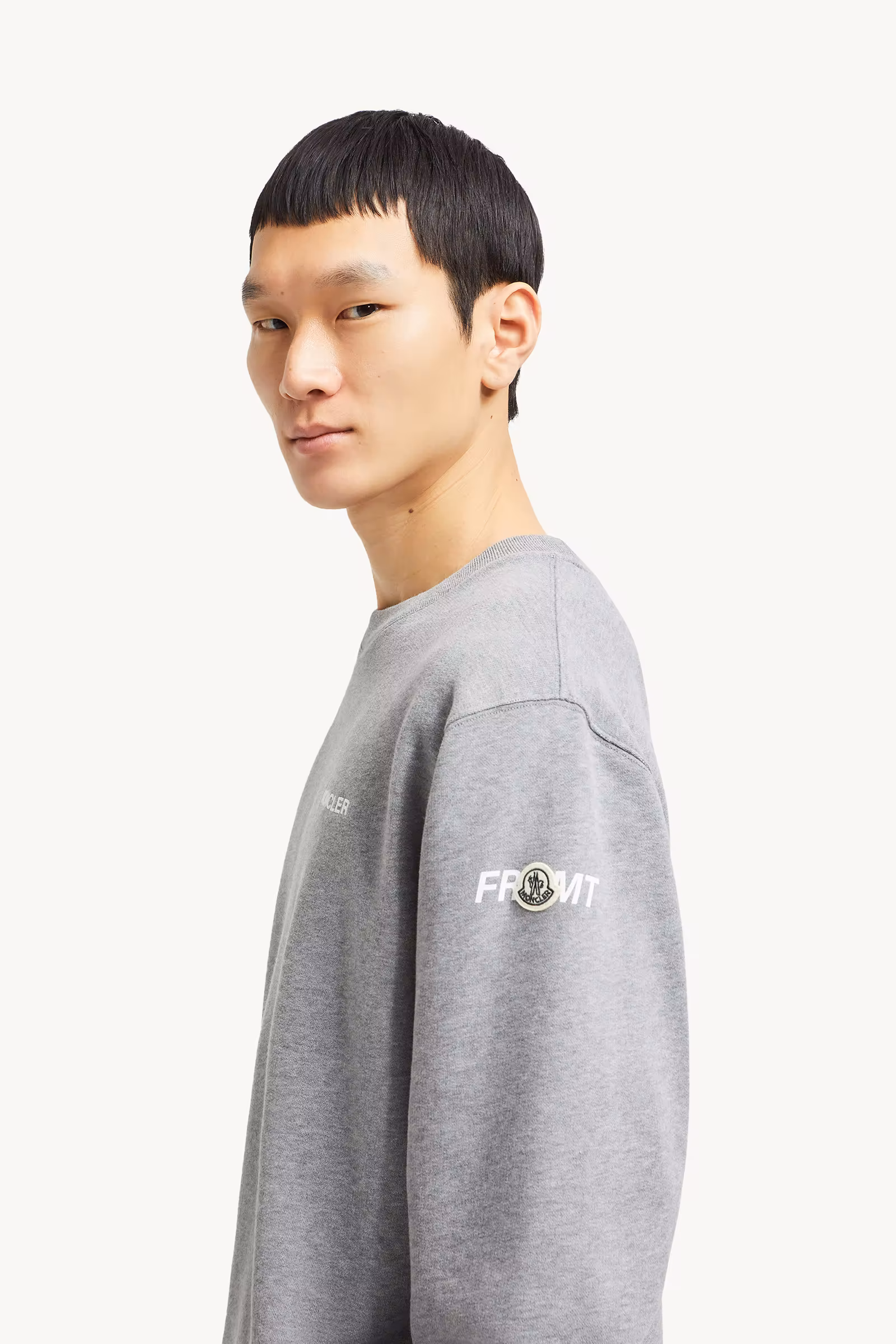 Moncler x FRGMT Maxi Logo Cotton Sweatshirt