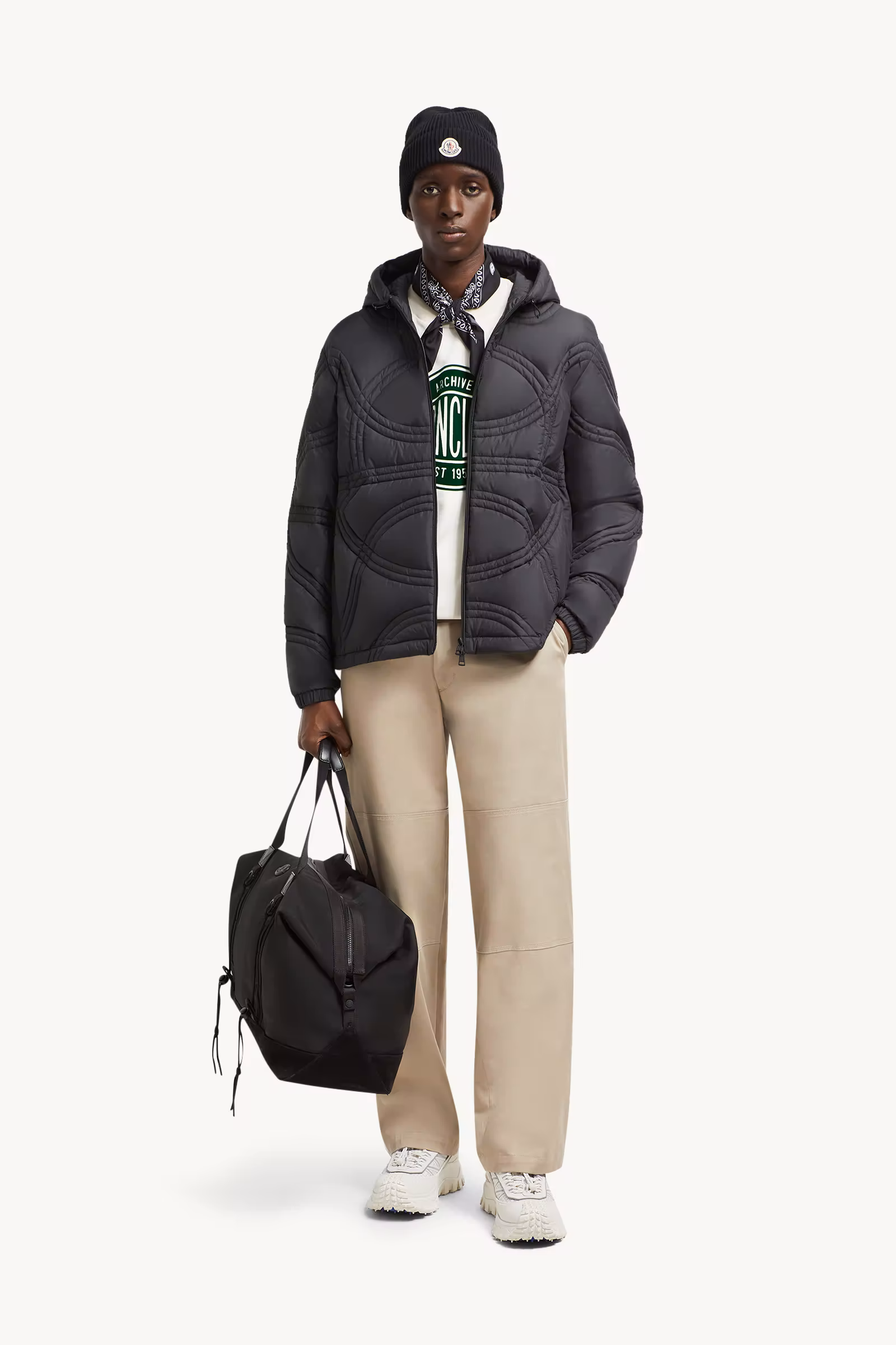 Frans Hooded Short Down Jacket