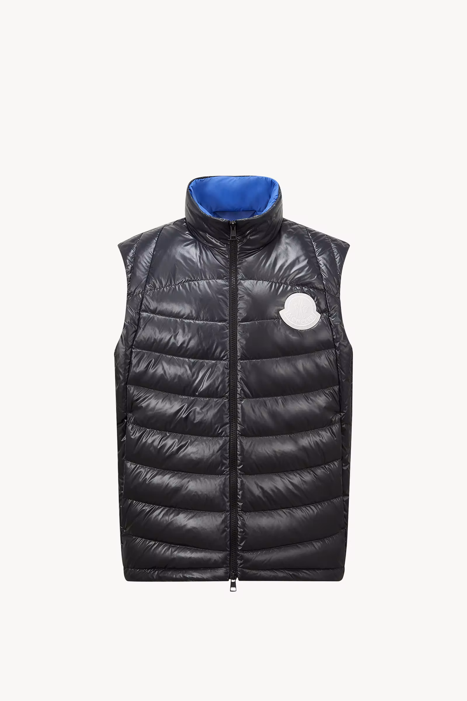 Menelao Hooded Curvy-Quilted Down Vest