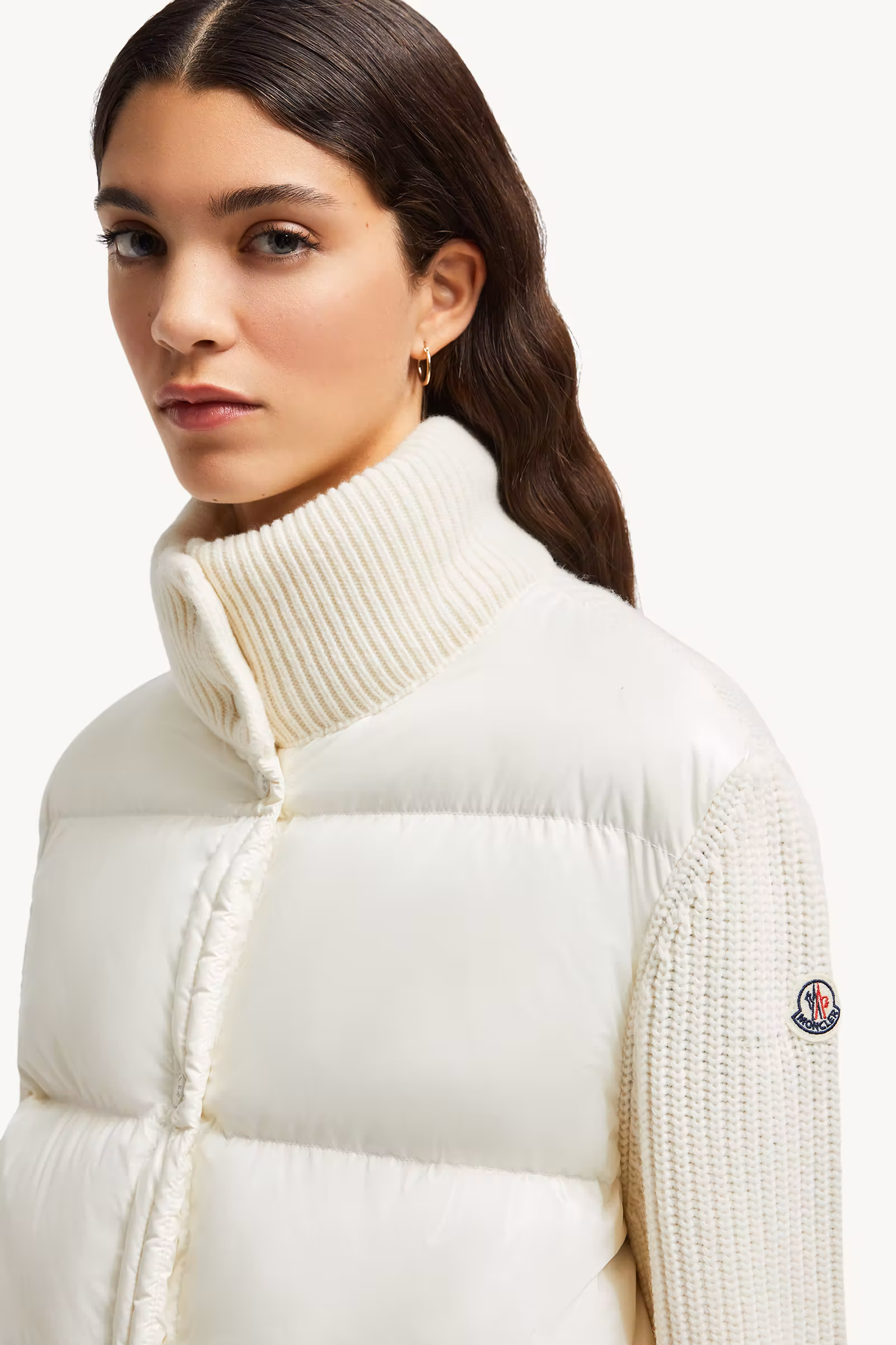 Padded Wool Cardigan