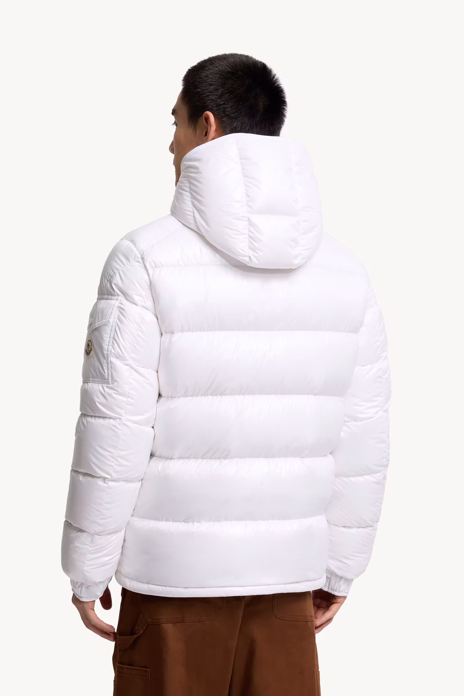 Moncler Maya Hooded Short Down Jacket