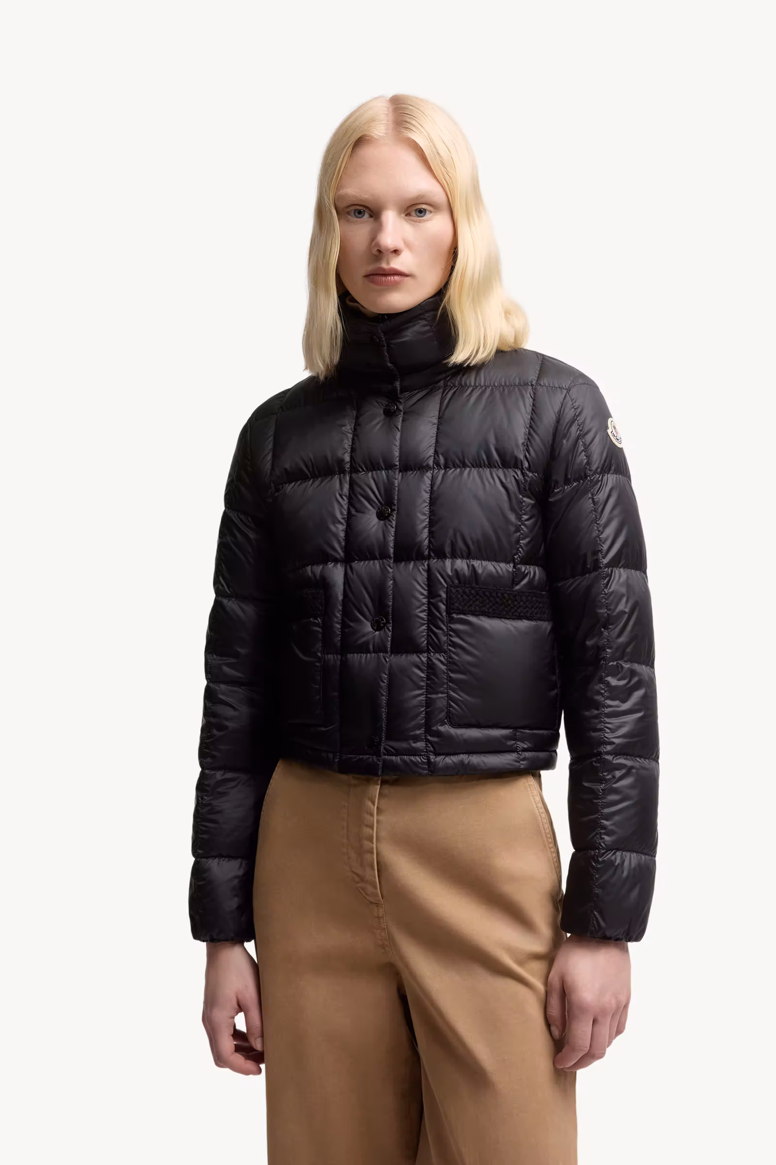 Jarcieu Braided Trim Short Down Jacket