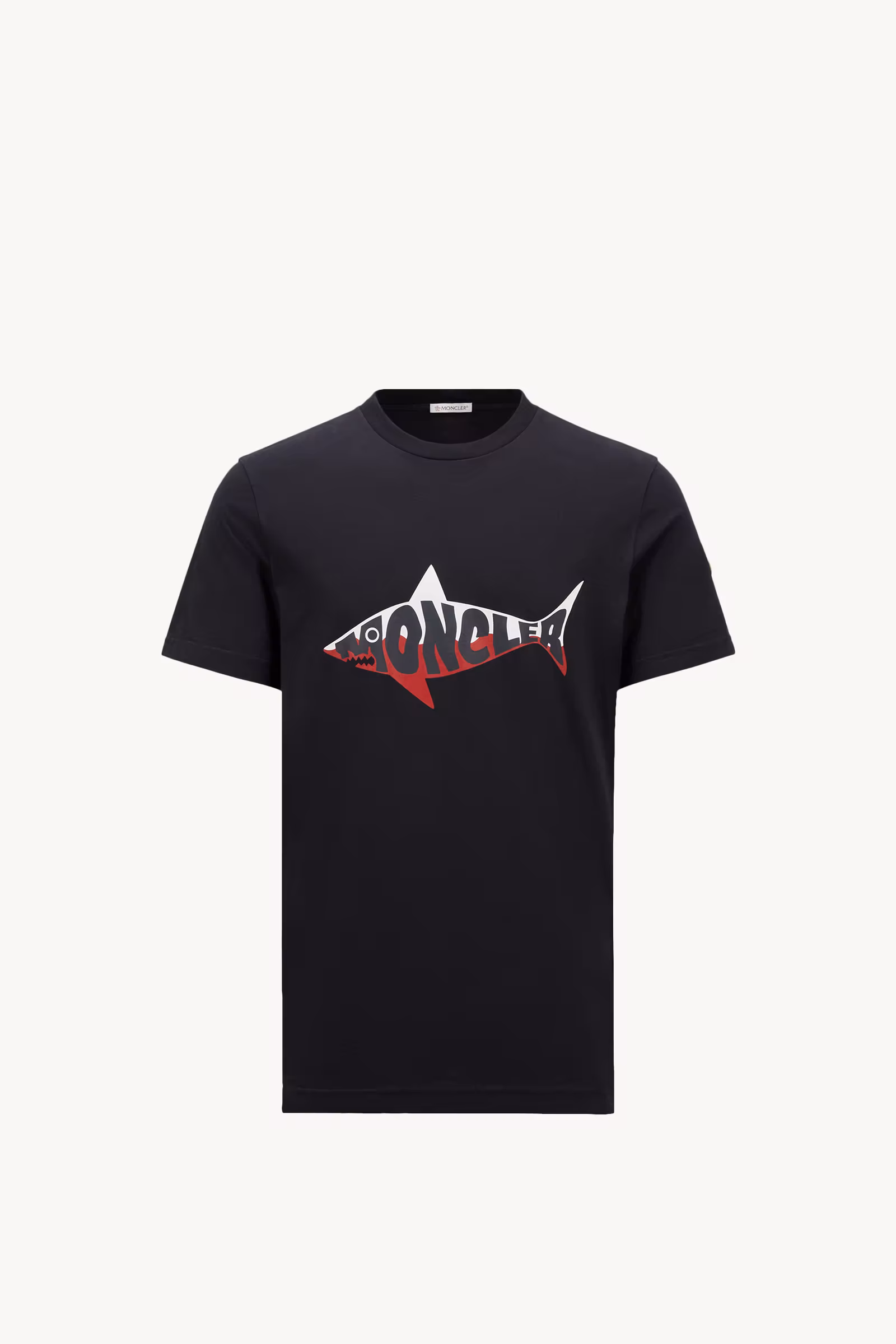 Shark Logo Cotton T-Shirt