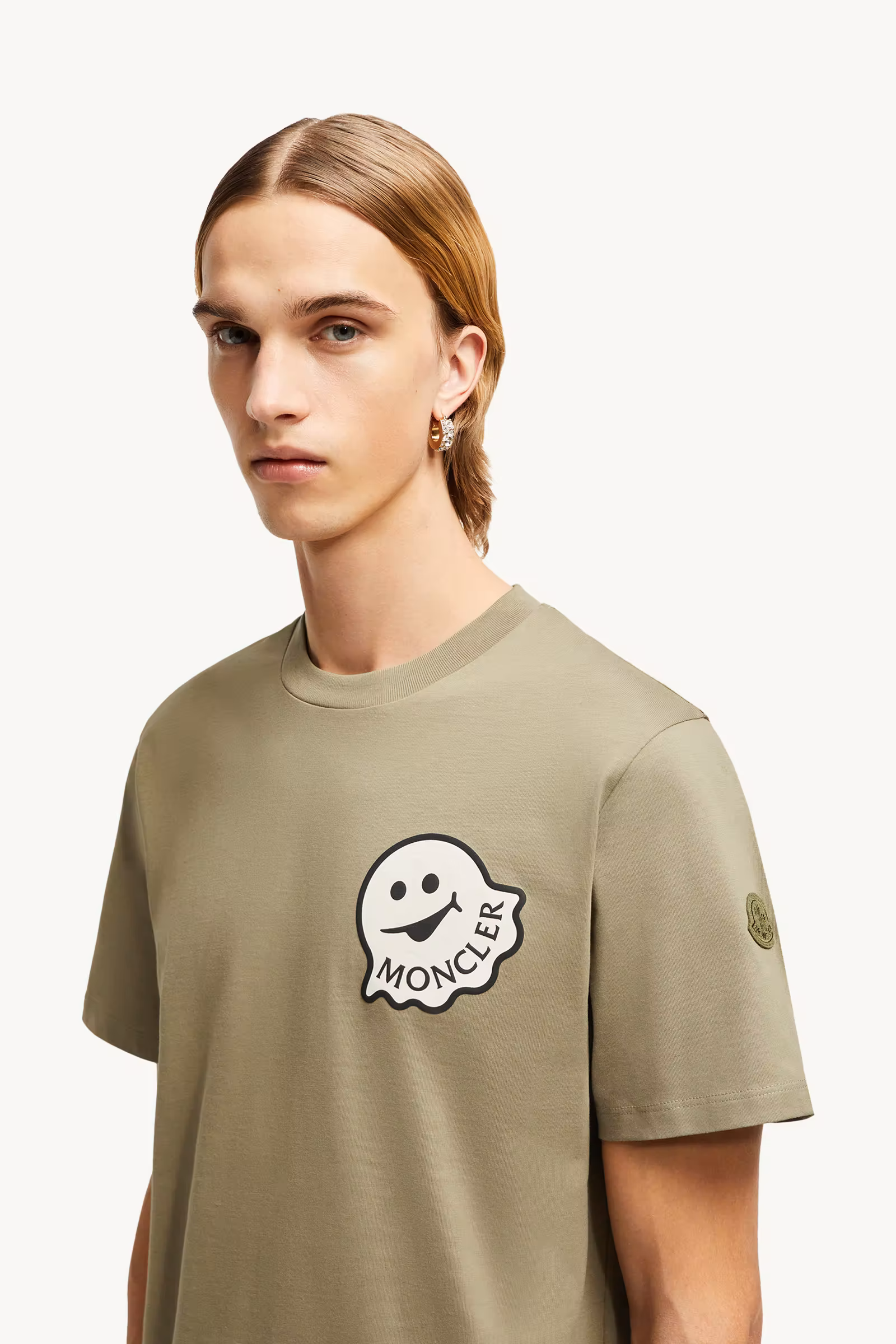 Cartoon Logo Cotton T-Shirt