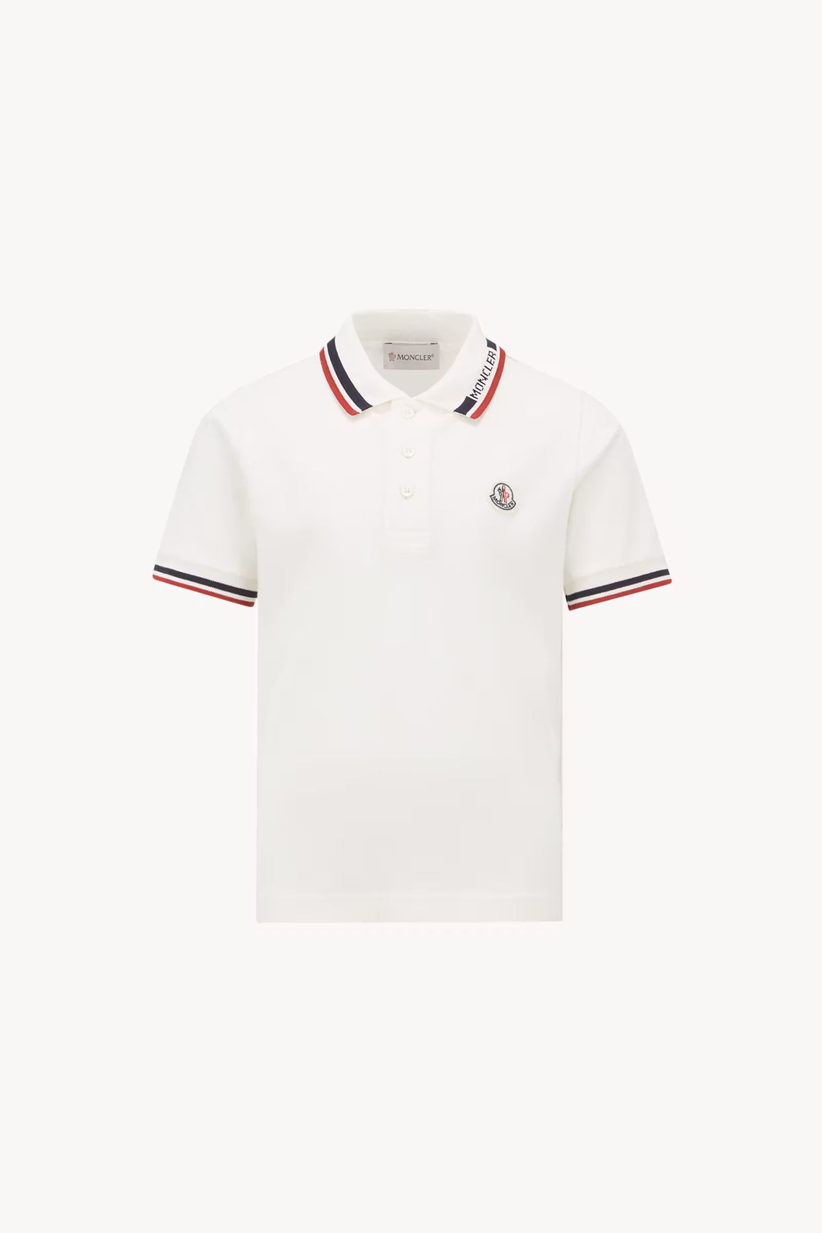 Tricolor-Trimmed Cotton Piquet Polo Shirt