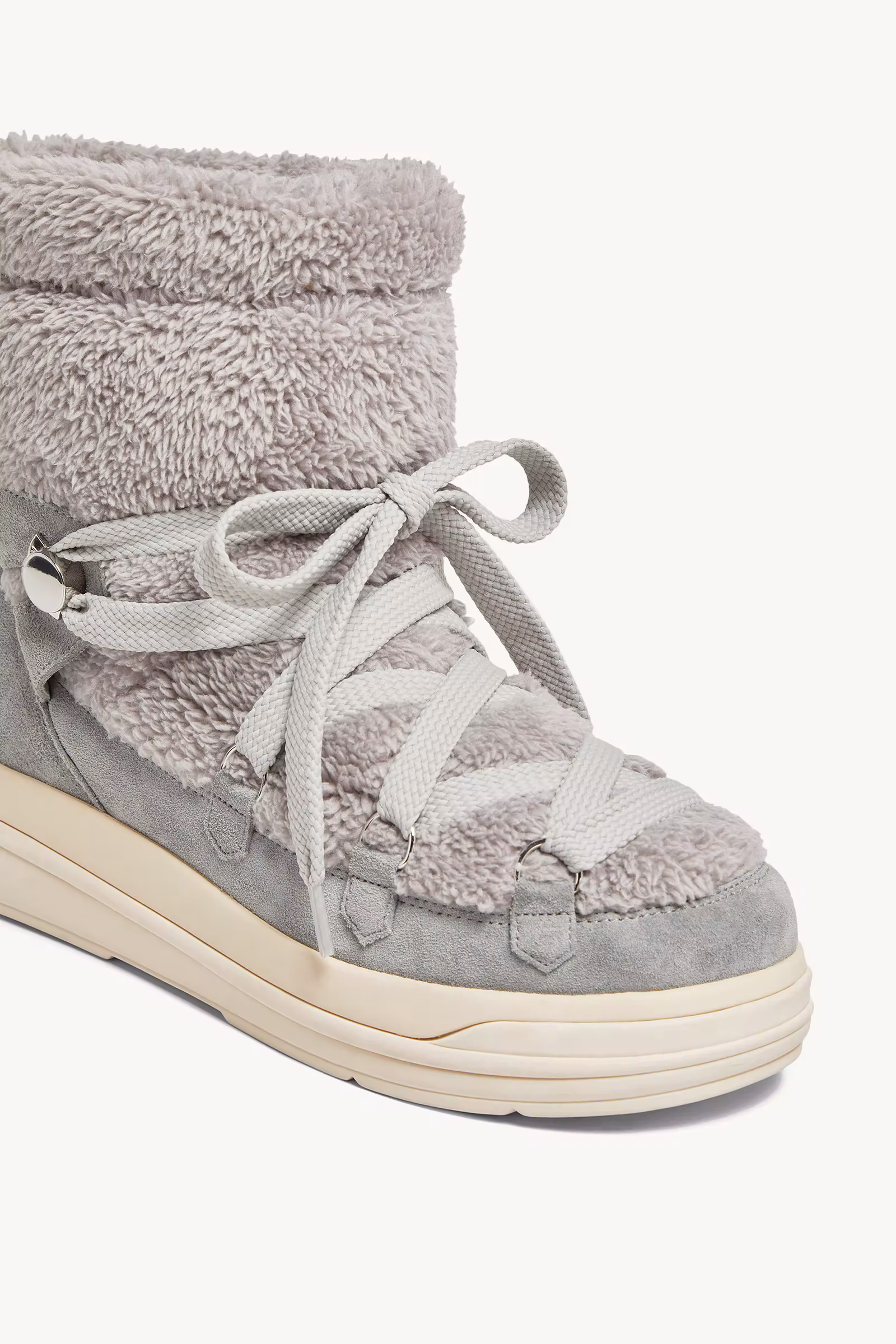 Insolux Faux Fur & Suede Snow Boots