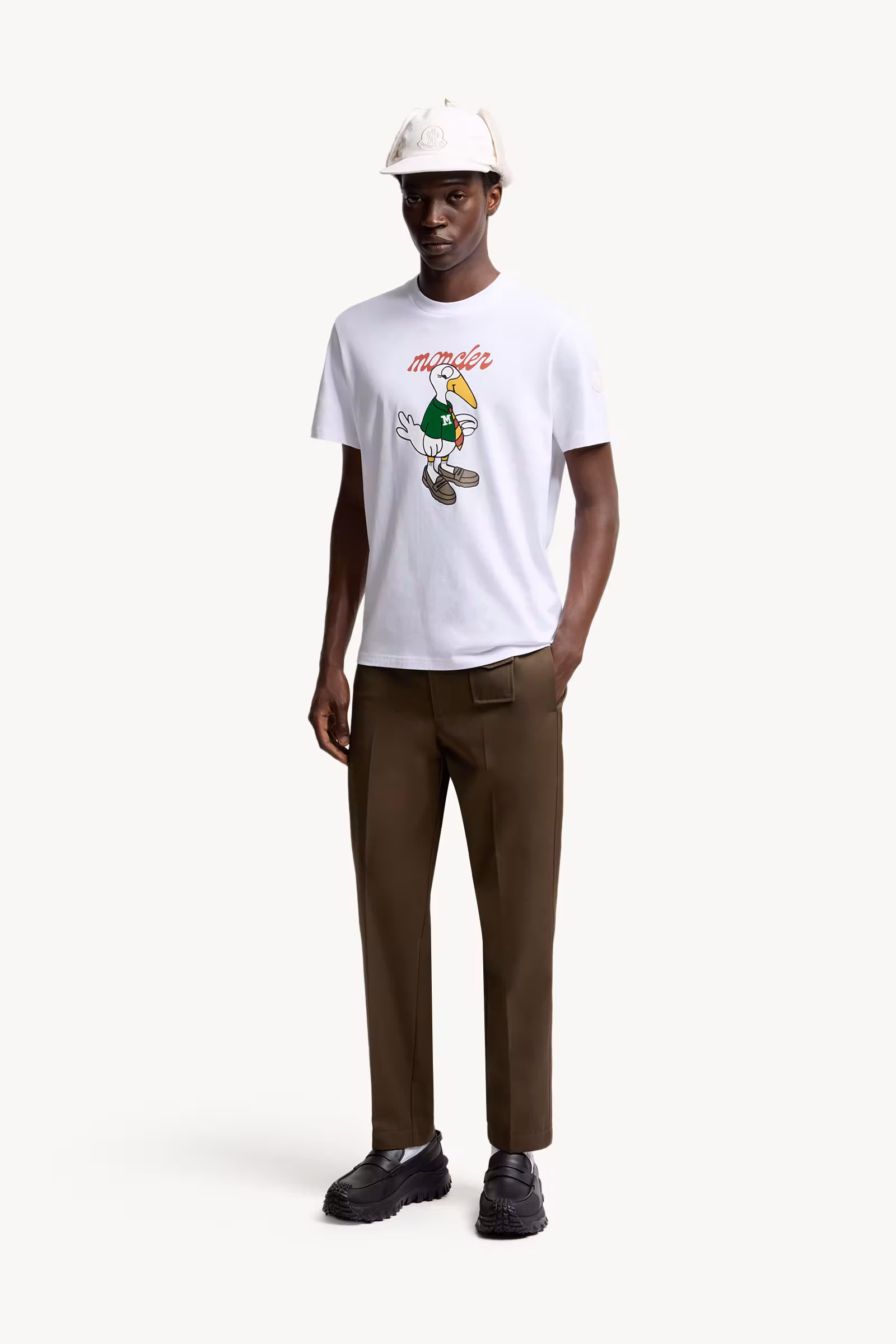 Mascot Logo Cotton T-Shirt