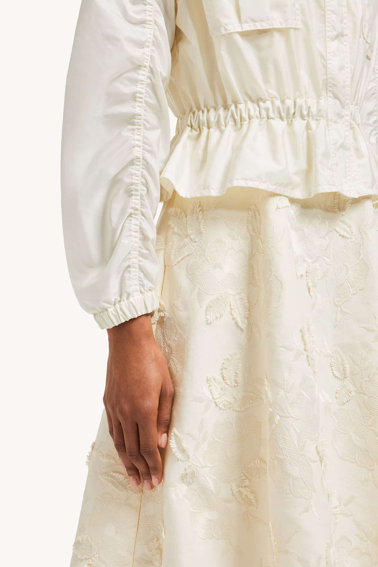 Curton Hooded Peplum Jacket