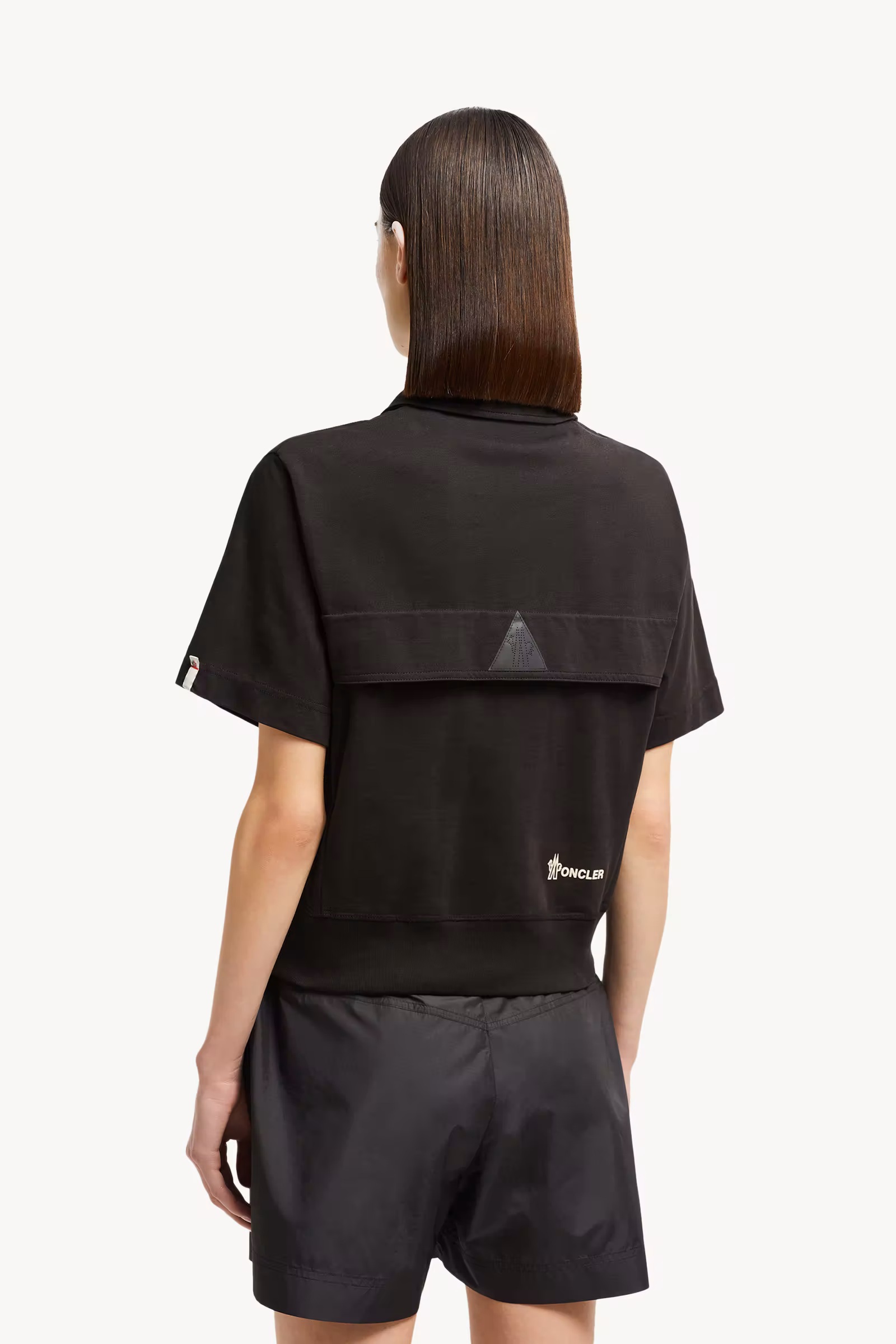 Logo Patch Cotton Polo Shirt