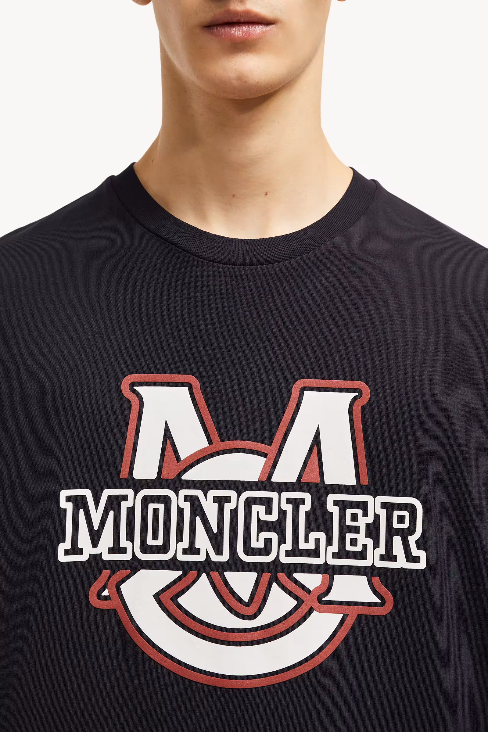 Varsity Logo Motif Cotton T-shirt