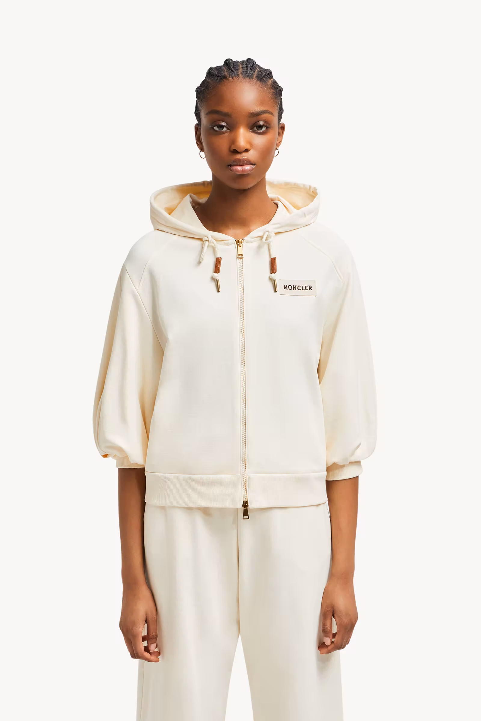 Cotton Zip-Up Hoodie