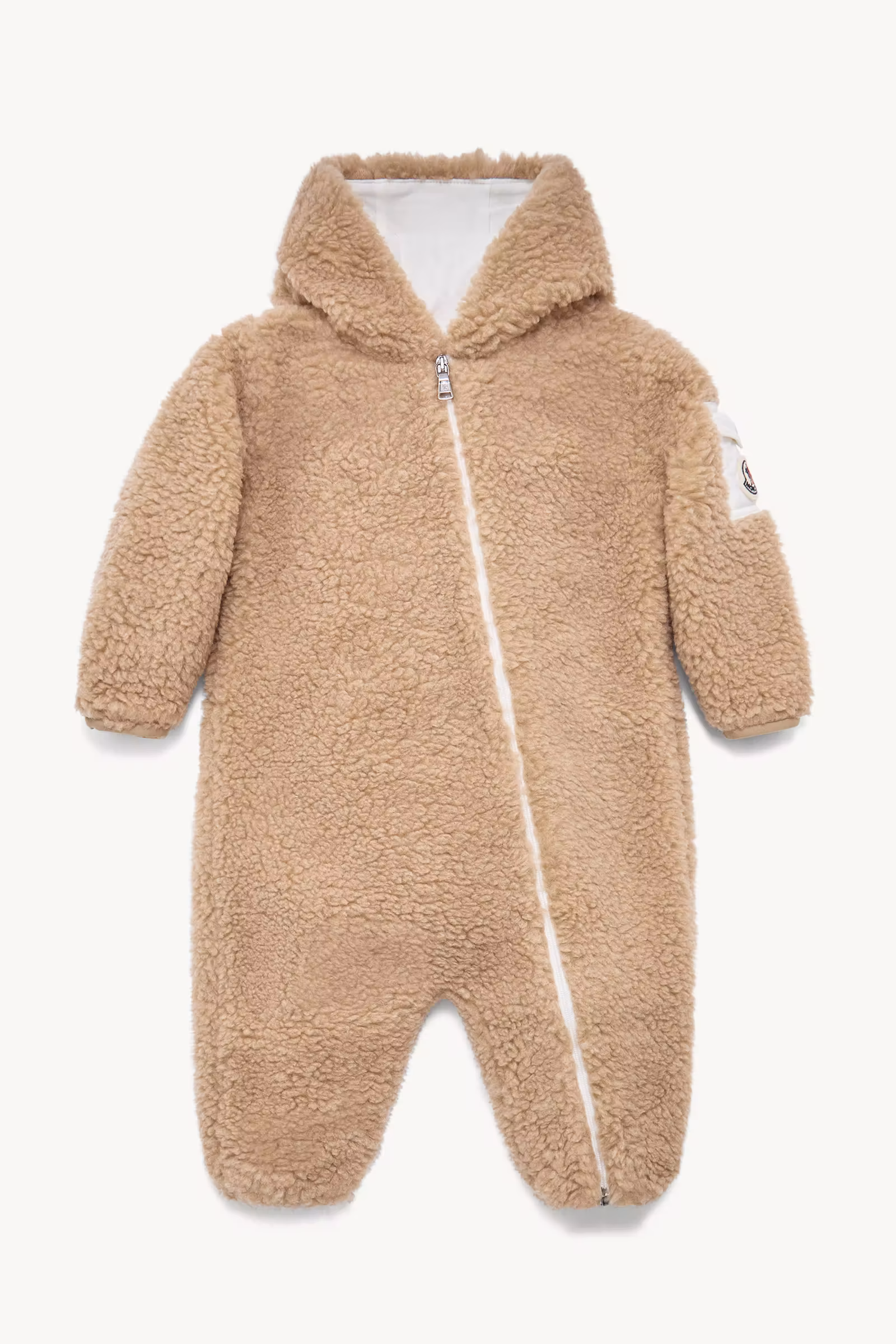 Teddy Hooded Baby Grow