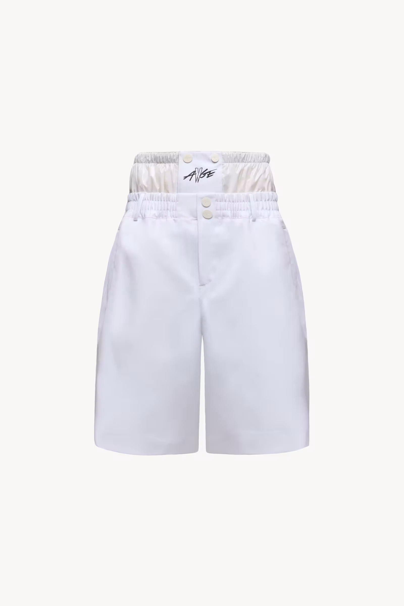 Moncler x A$AP Rocky Logo Print Shorts
