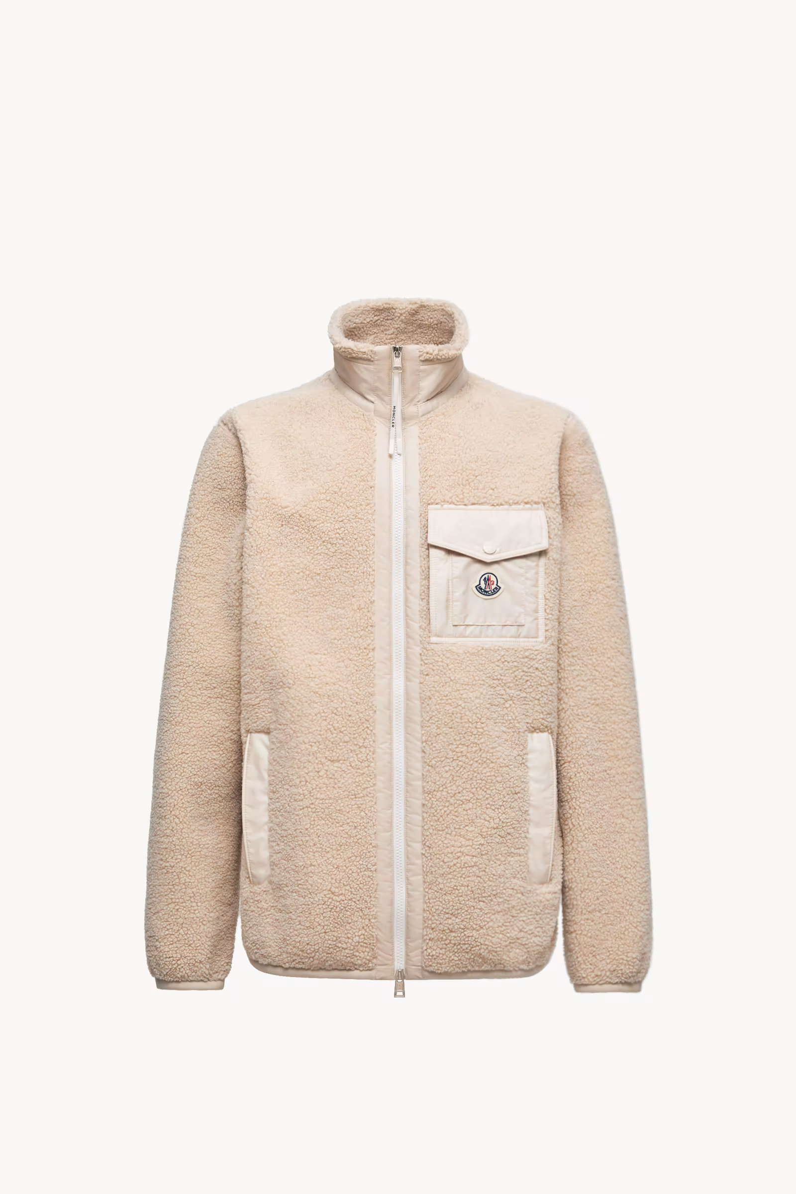 Teddy Zip-Up Sweatshirt with Pocket