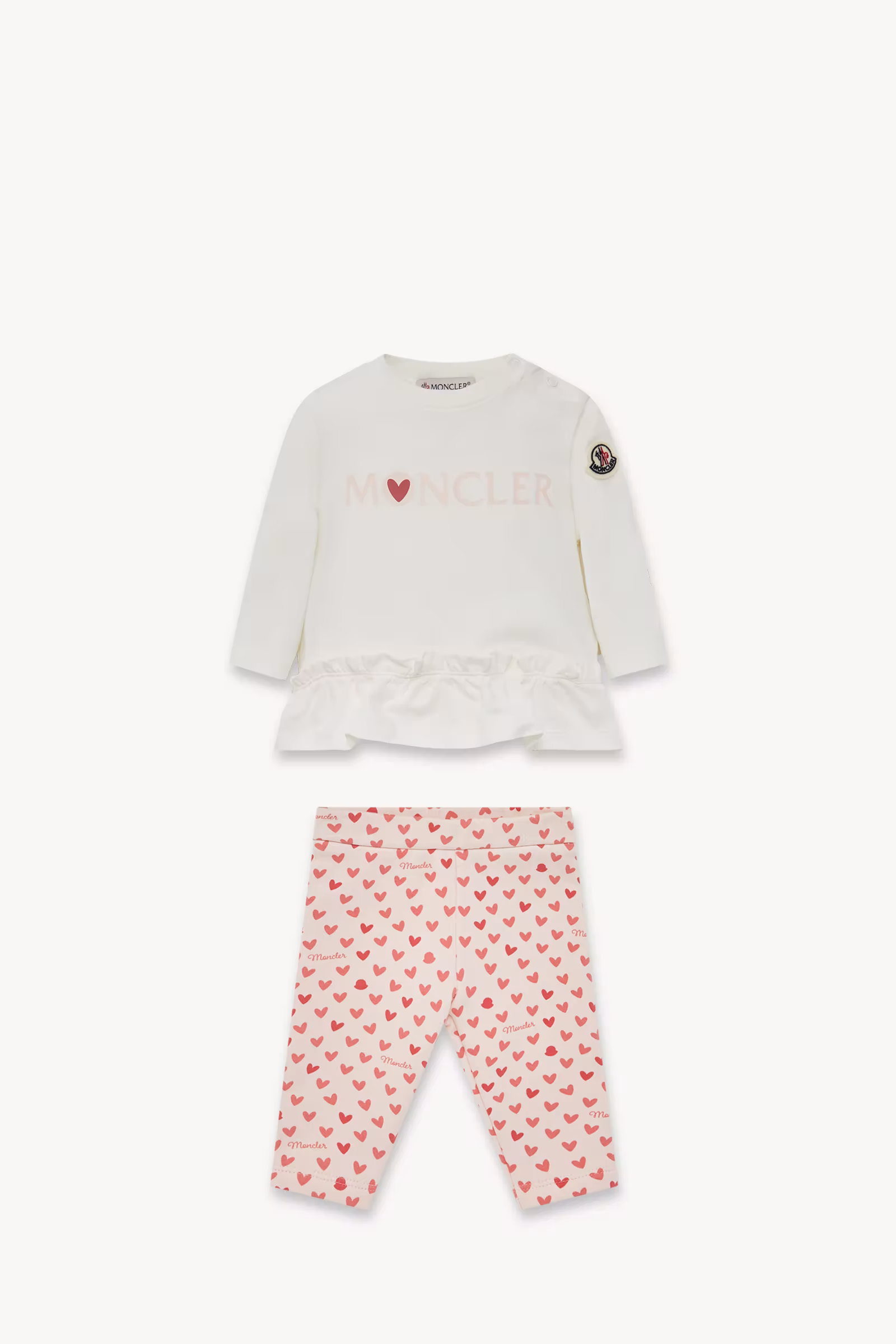 Heart Print Cotton Set