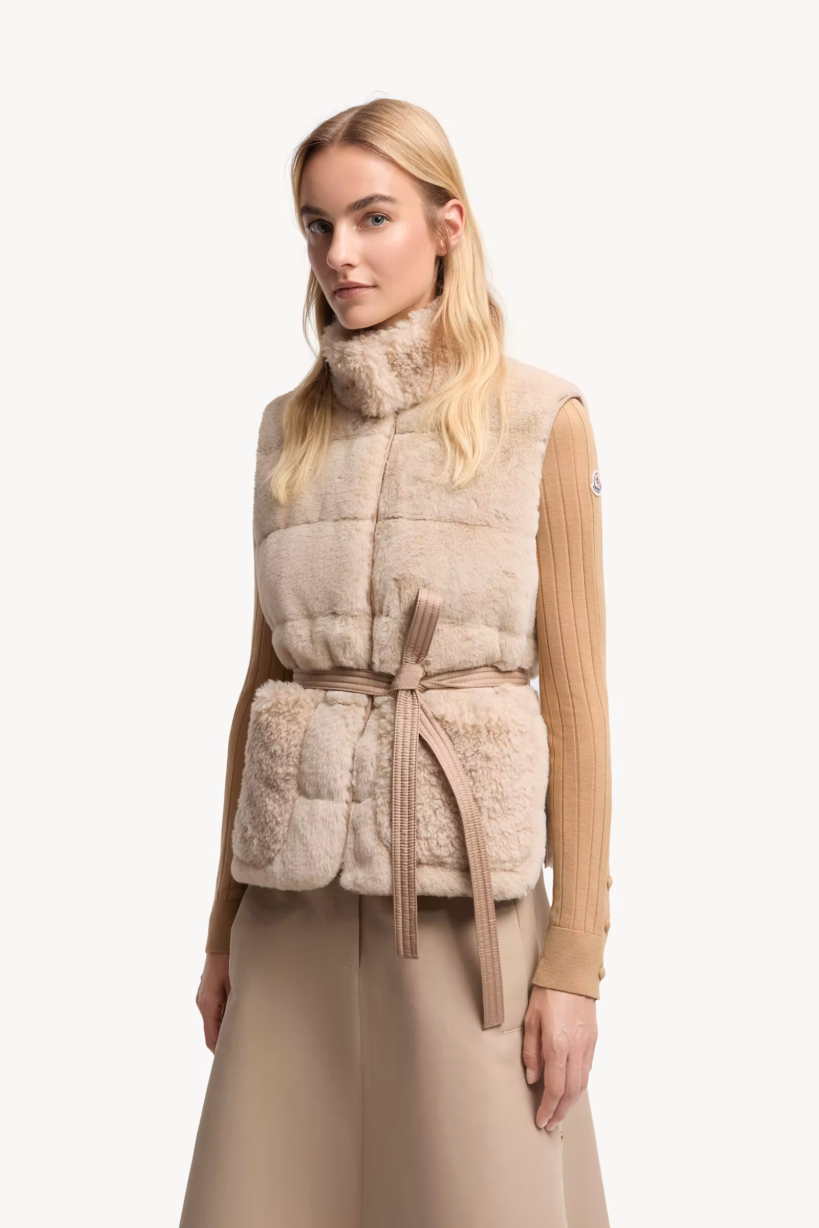 Joui Faux Fur & Teddy Down Vest