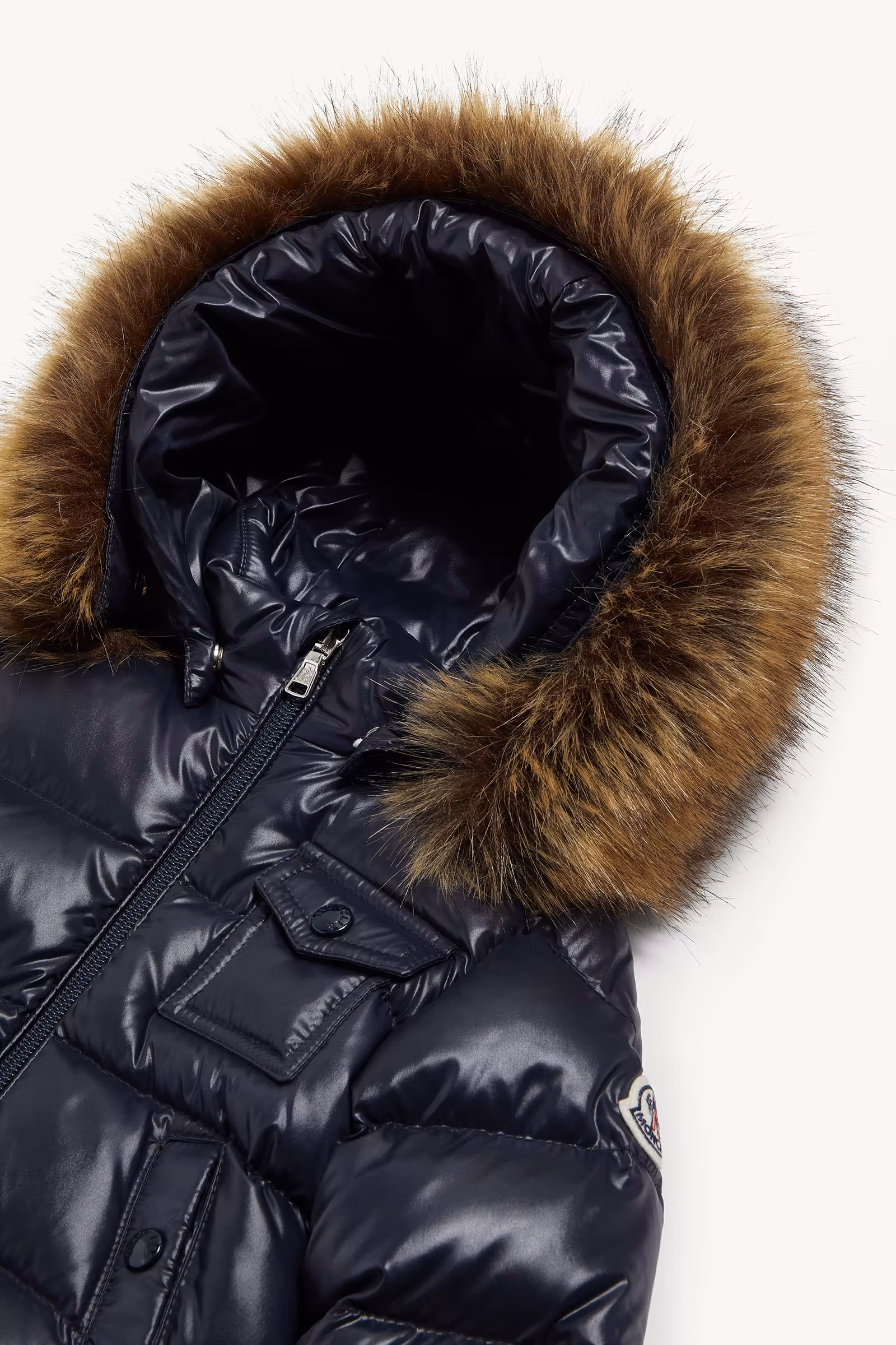 K2 Hooded Faux Fur-Trimmed Down Jacket