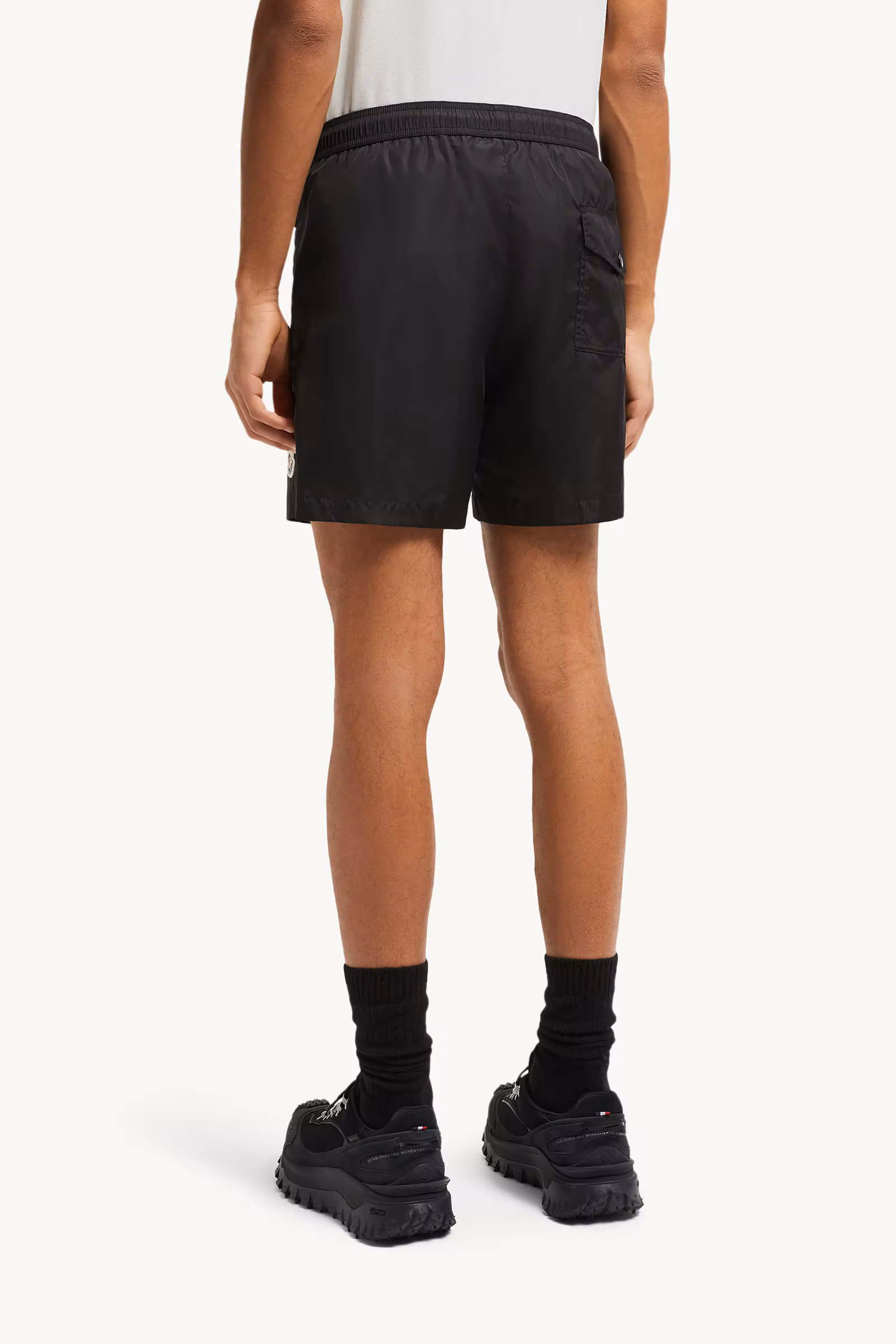 Logo Patch Swim Shorts