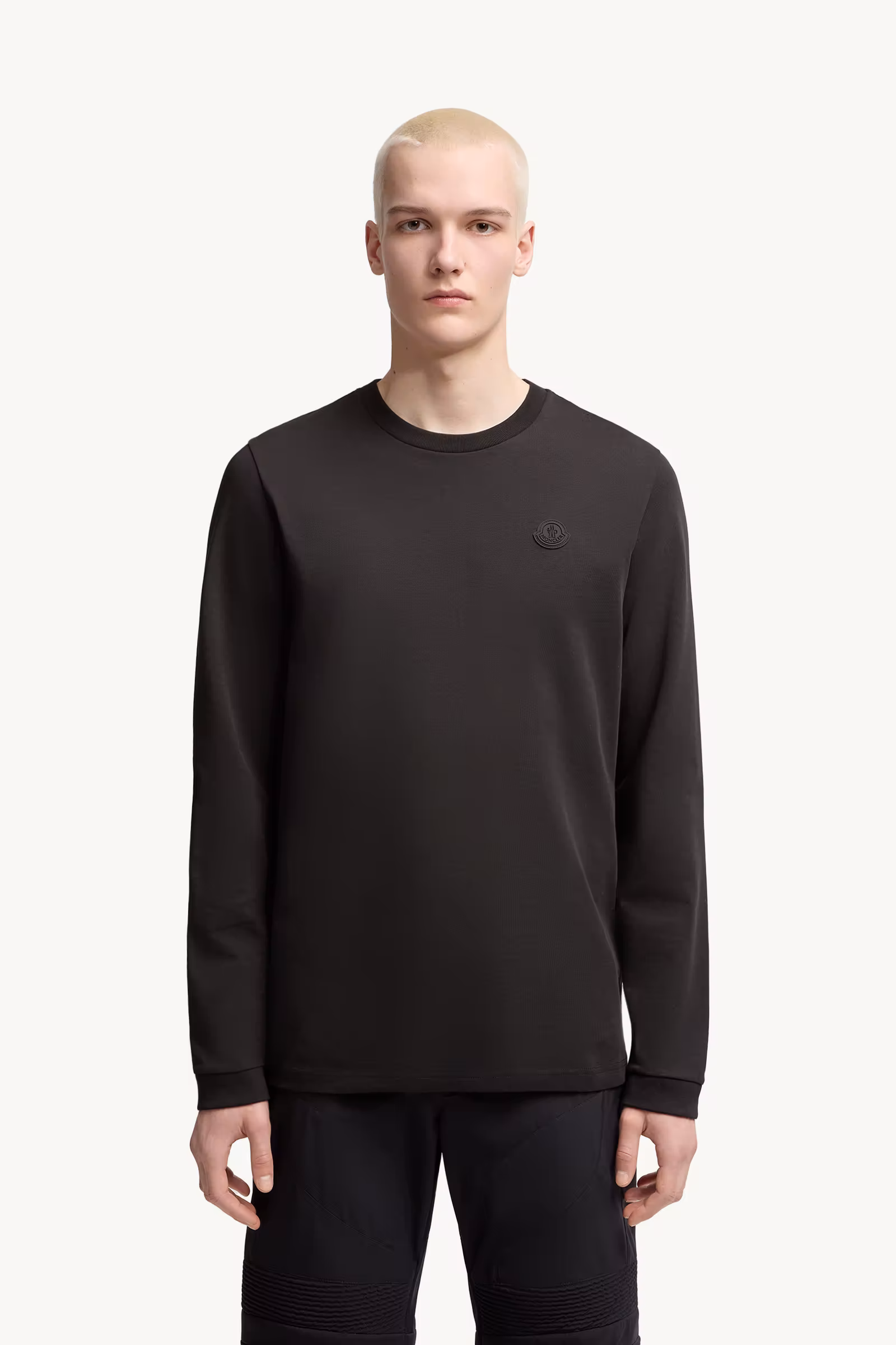 Graphic Logo Long Sleeve Cotton T-Shirt