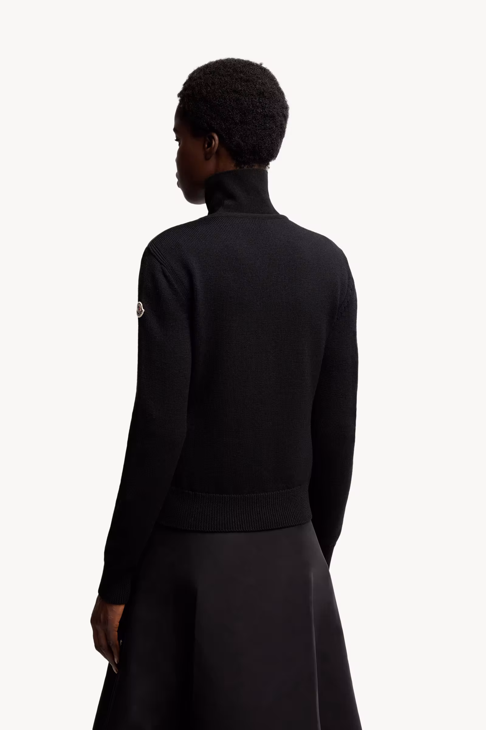 Padded Wool Cardigan