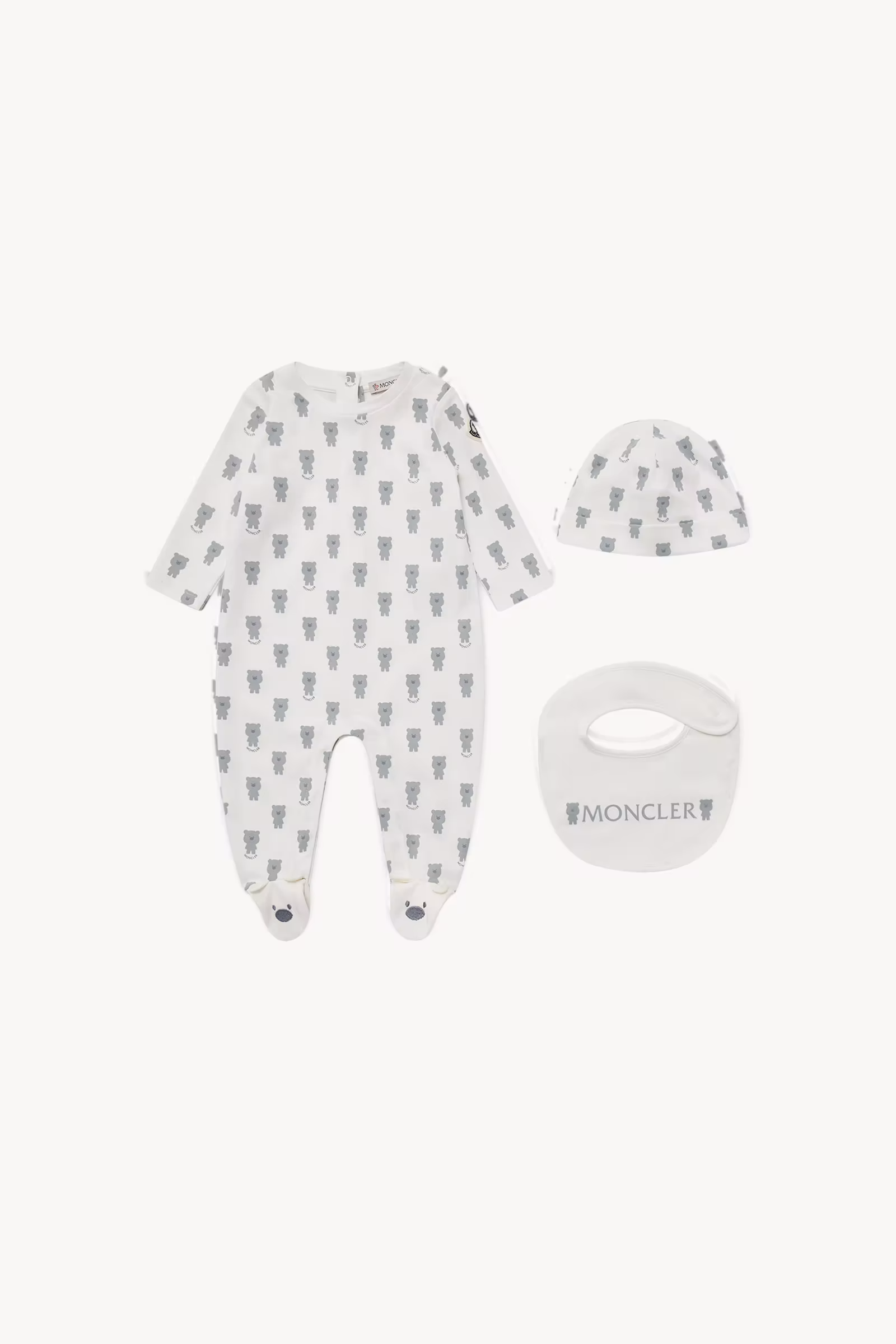 Teddy Bear Print Cotton Set