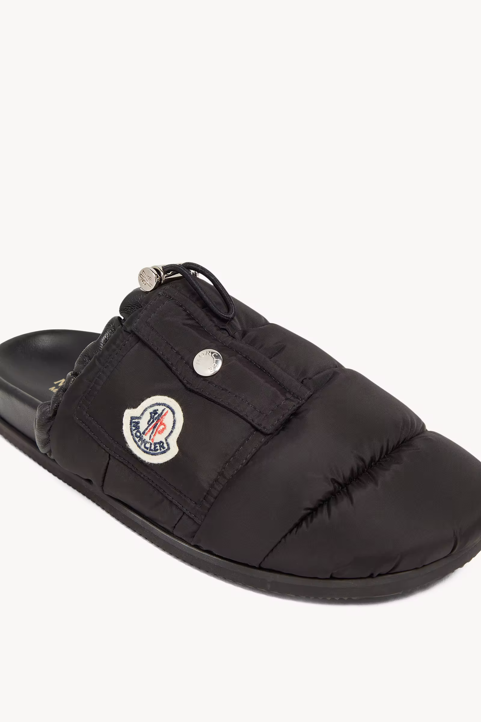 Mon Pocket Padded Leather Mules