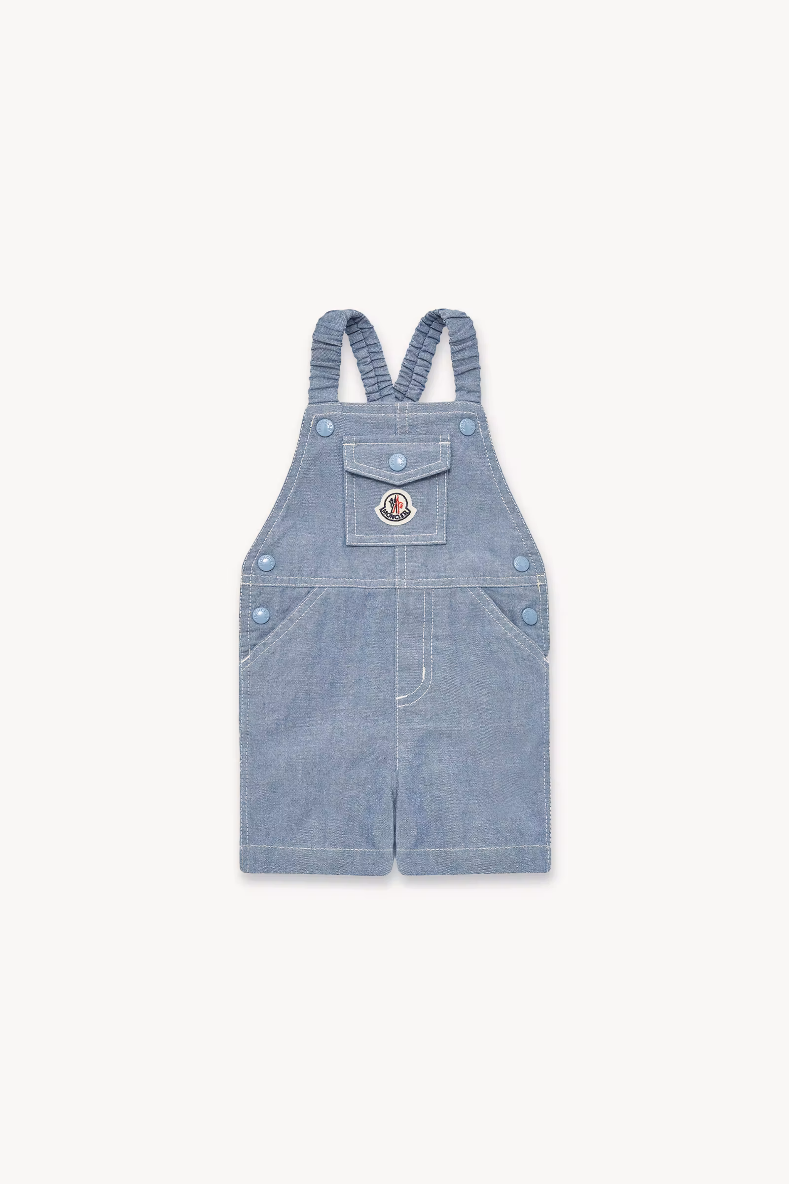 Cotton Chambray Overalls