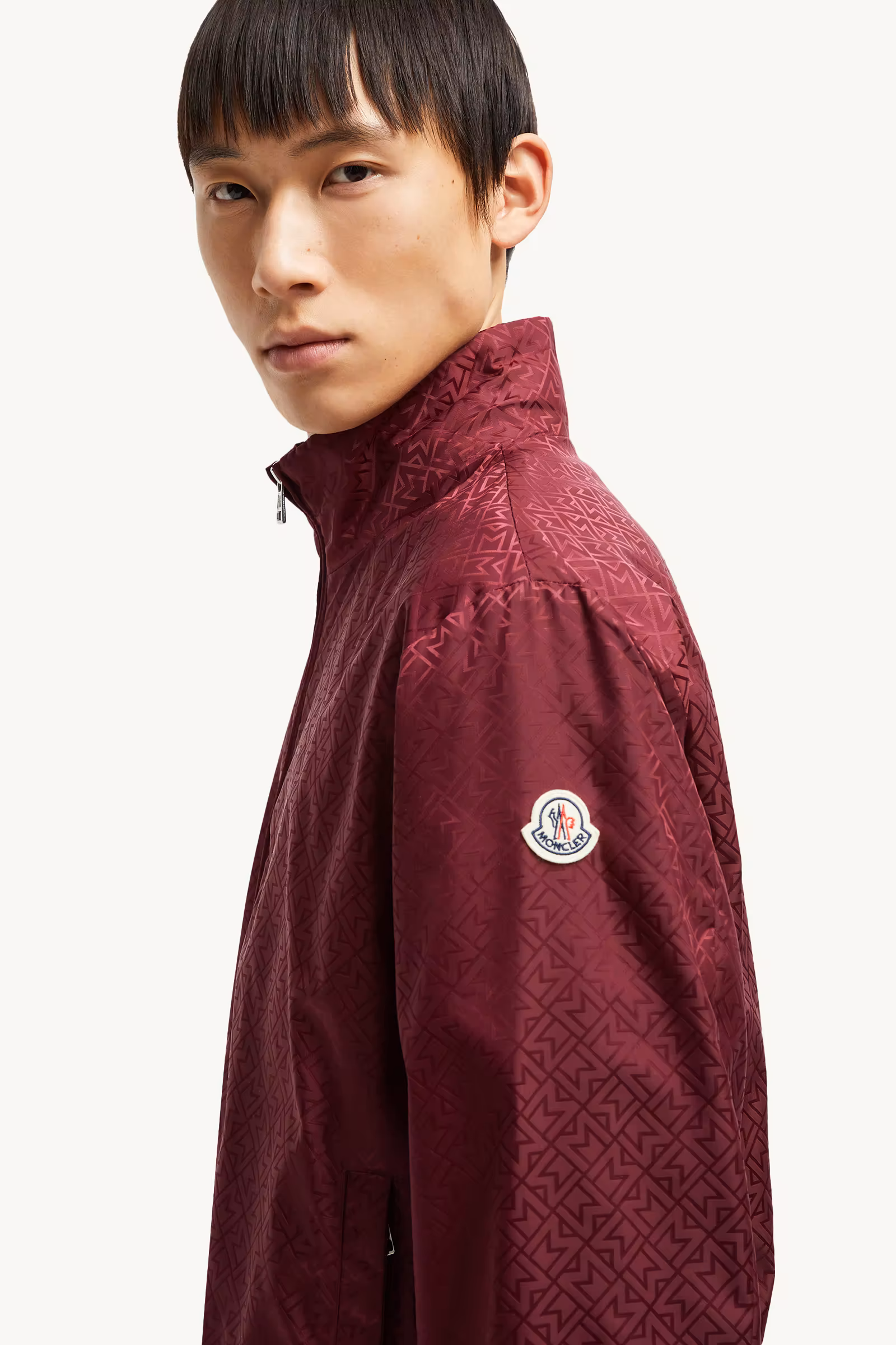 Vanoise Monogram Jacquard Windbreaker