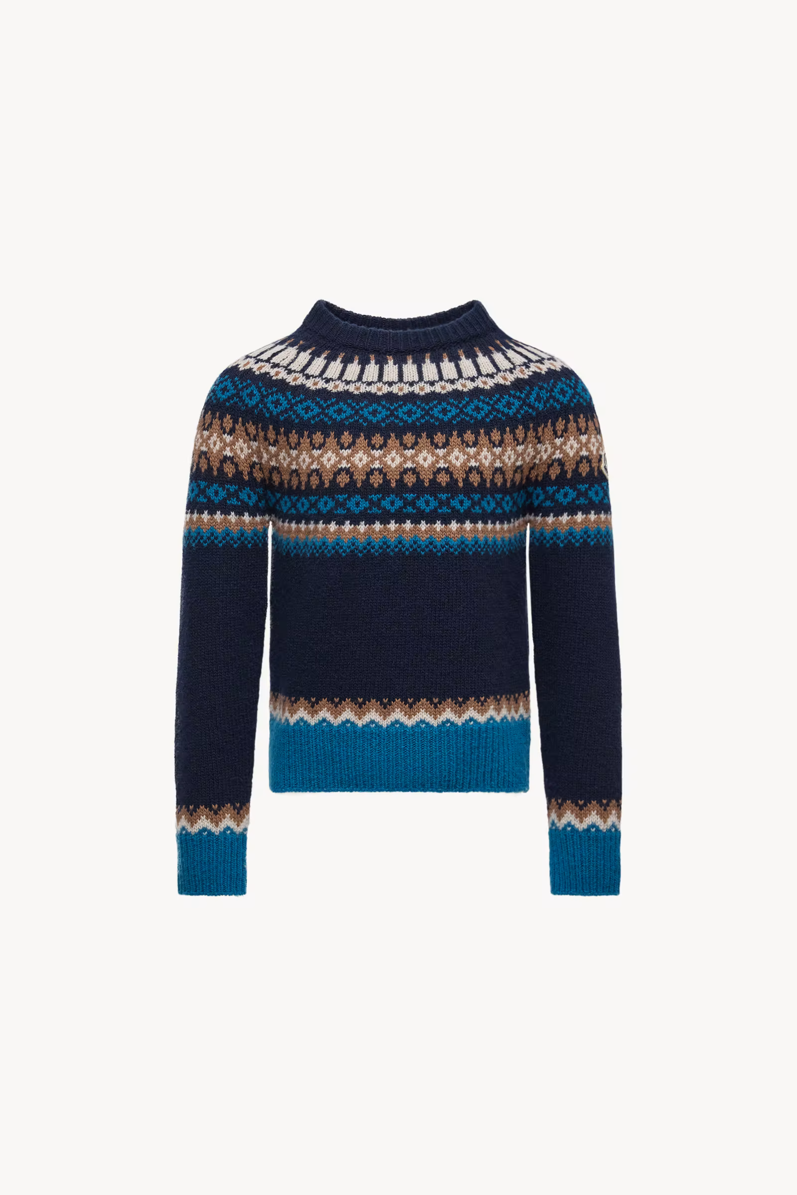Alpine Jacquard Wool Sweater