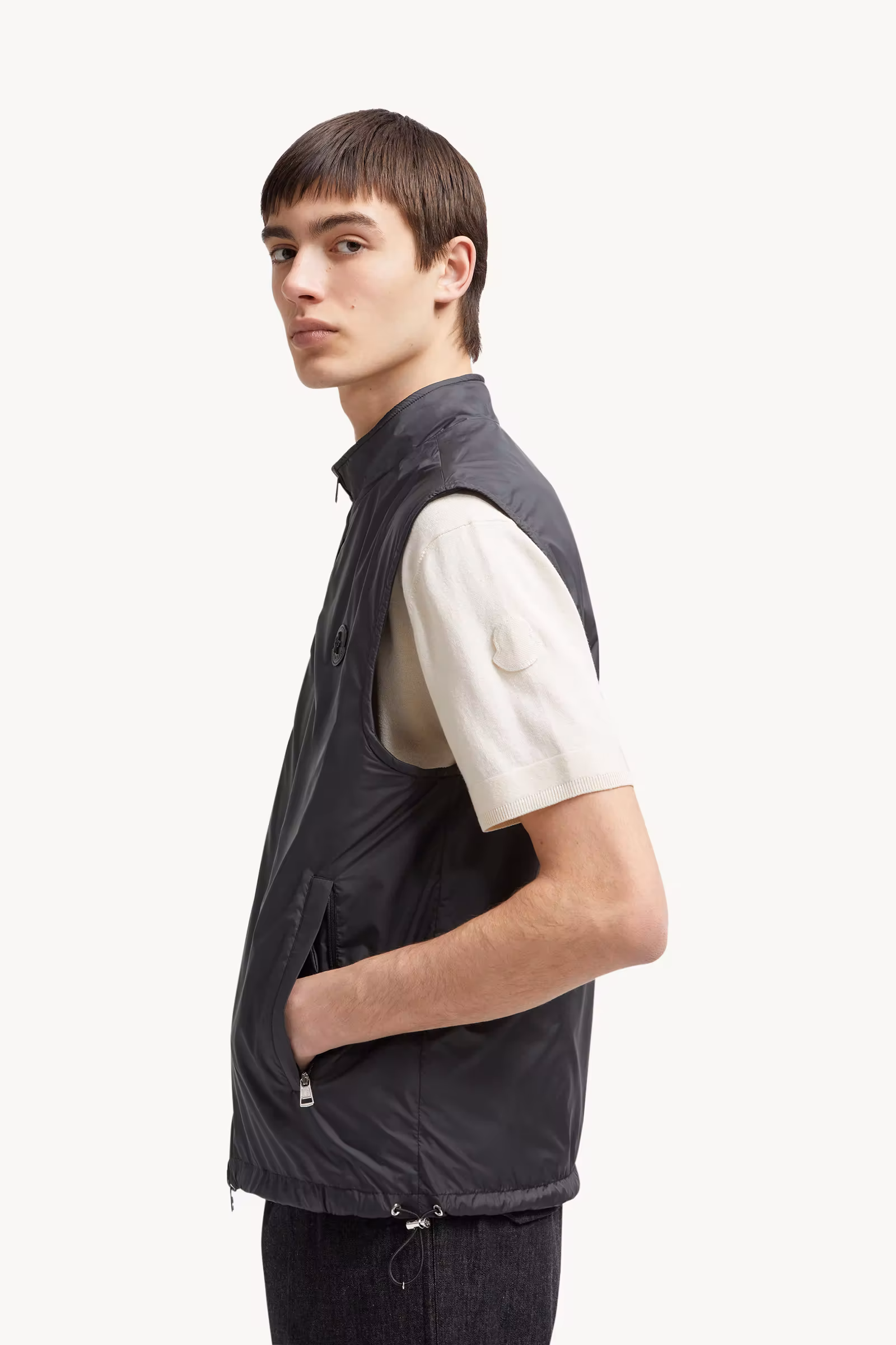 Reversible Padded Cotton Vest