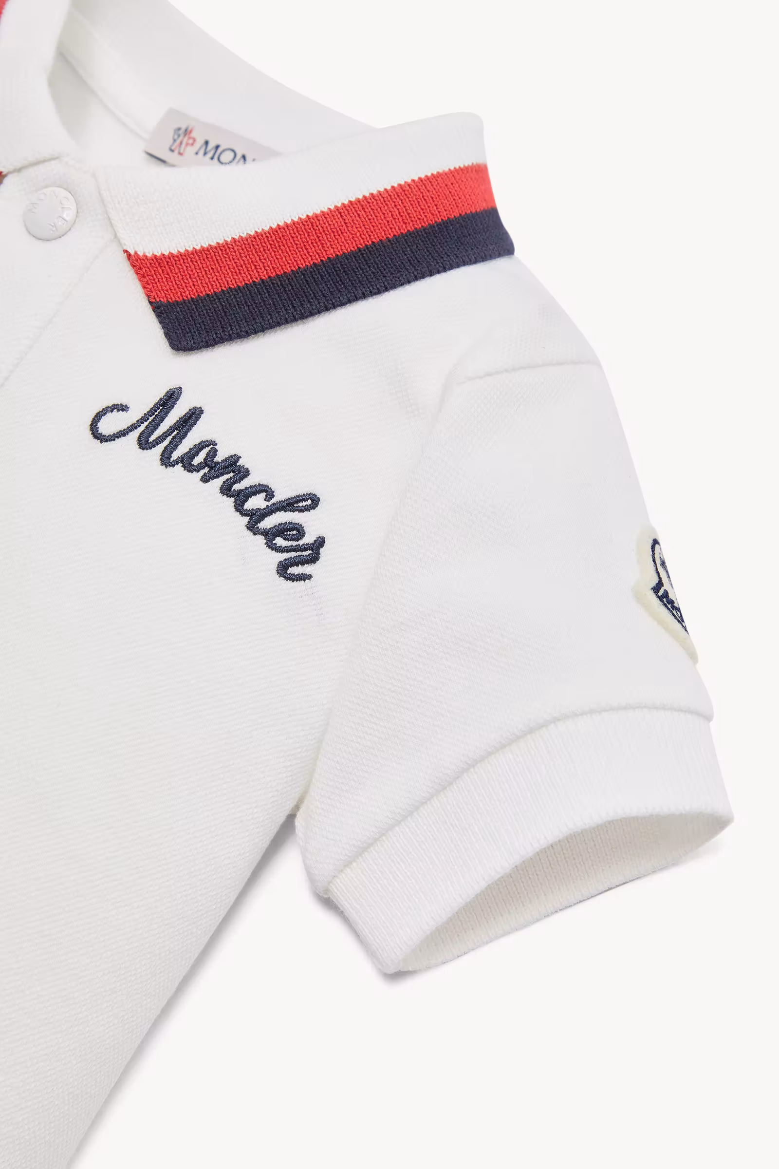 Embroidered Logo Cotton Polo Shirt