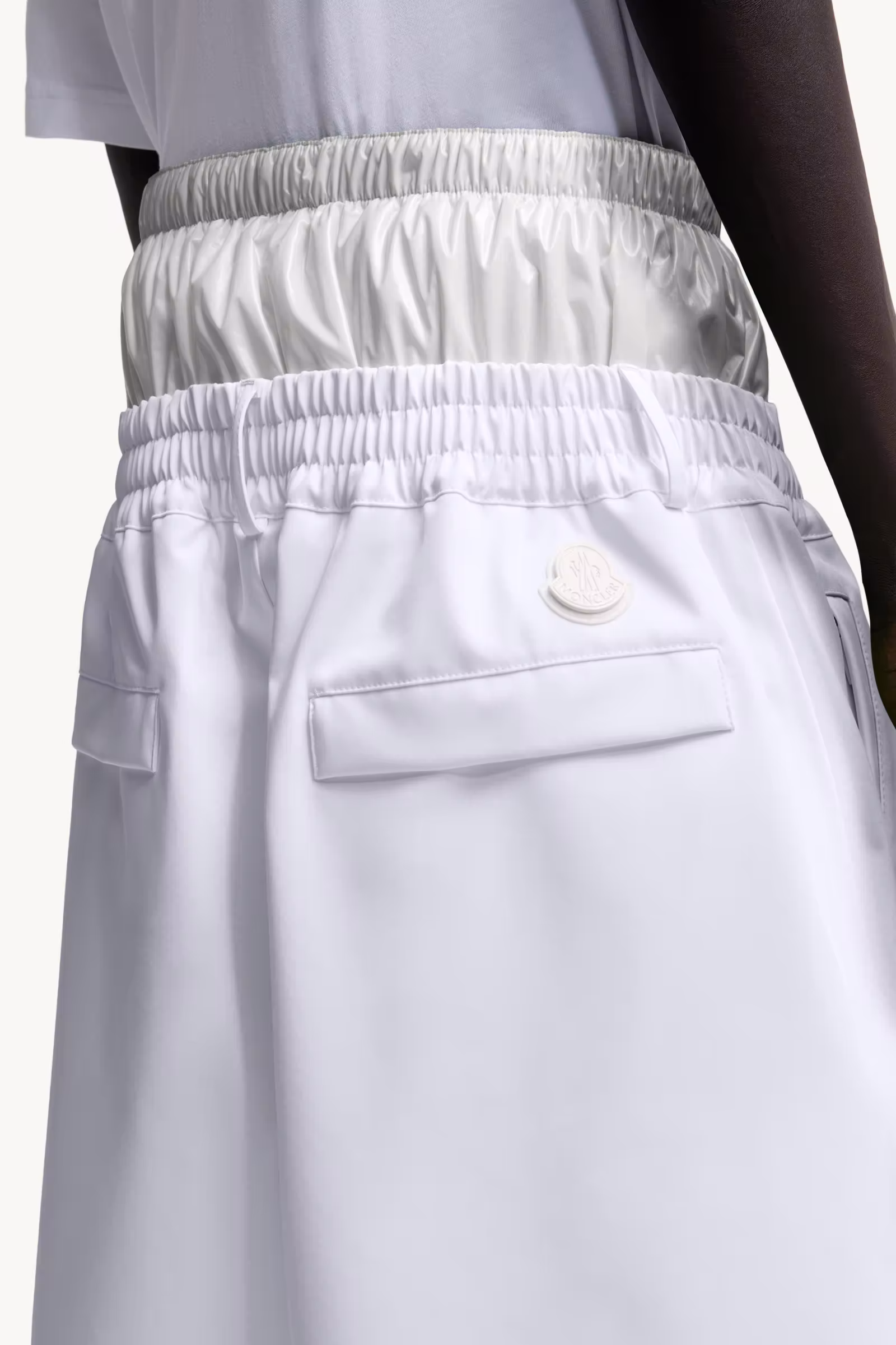 Moncler x A$AP Rocky Logo Print Shorts