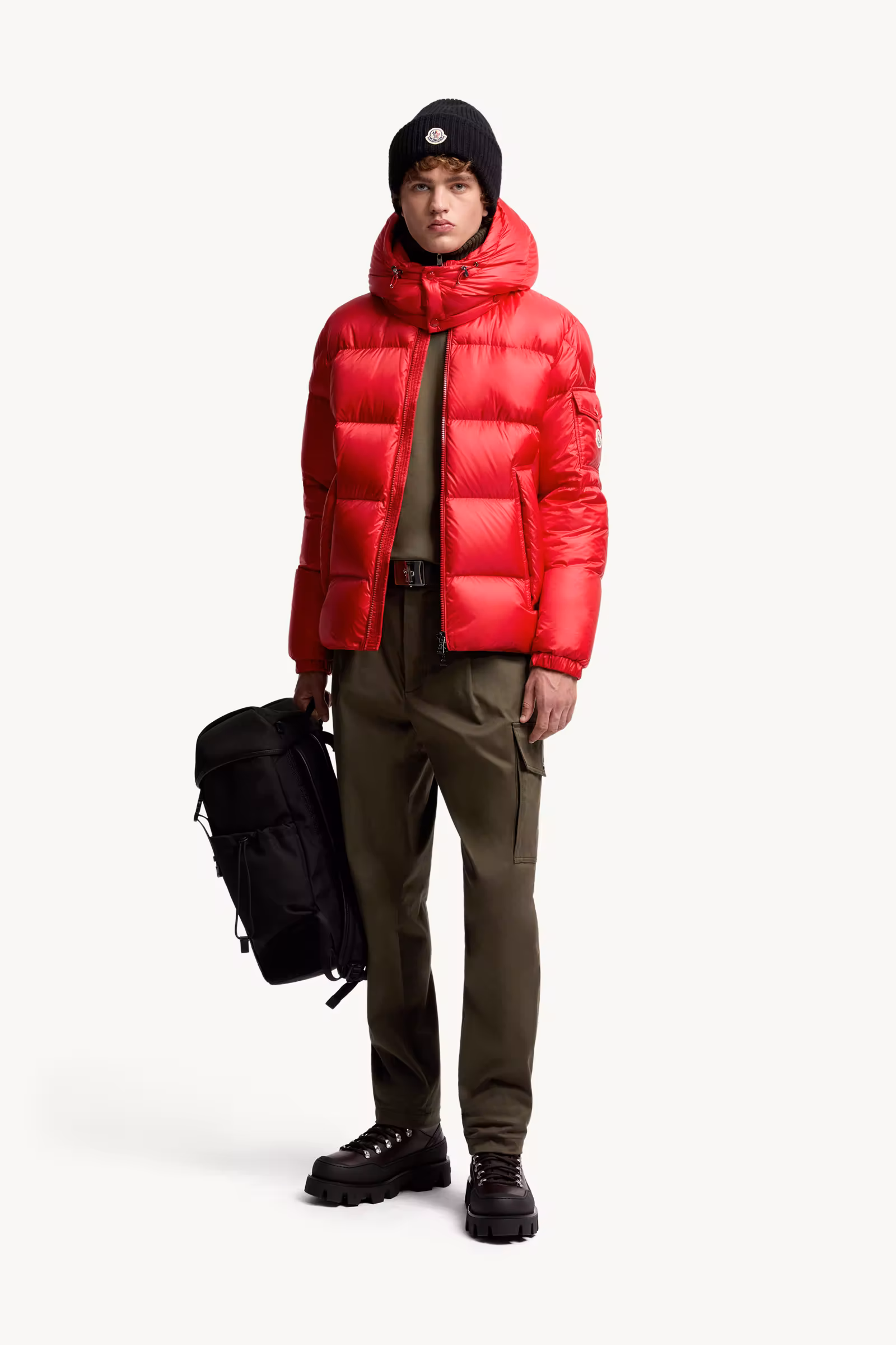 Cotton Gabardine Cargo Pants