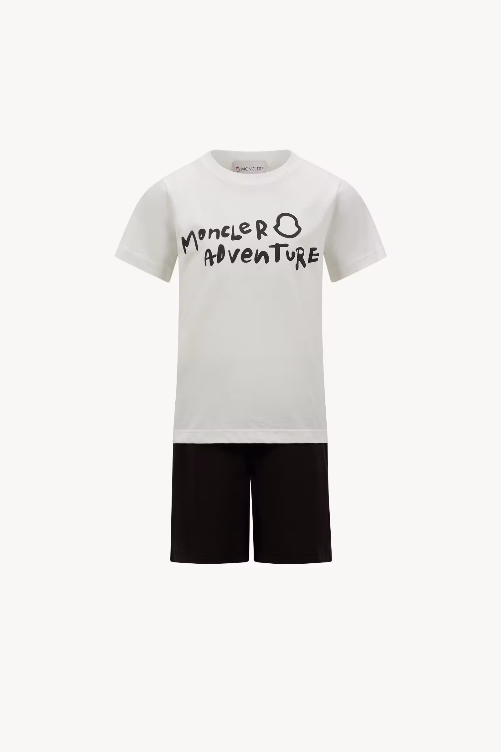 Handwritten Printed Logo Cotton Jersey Set