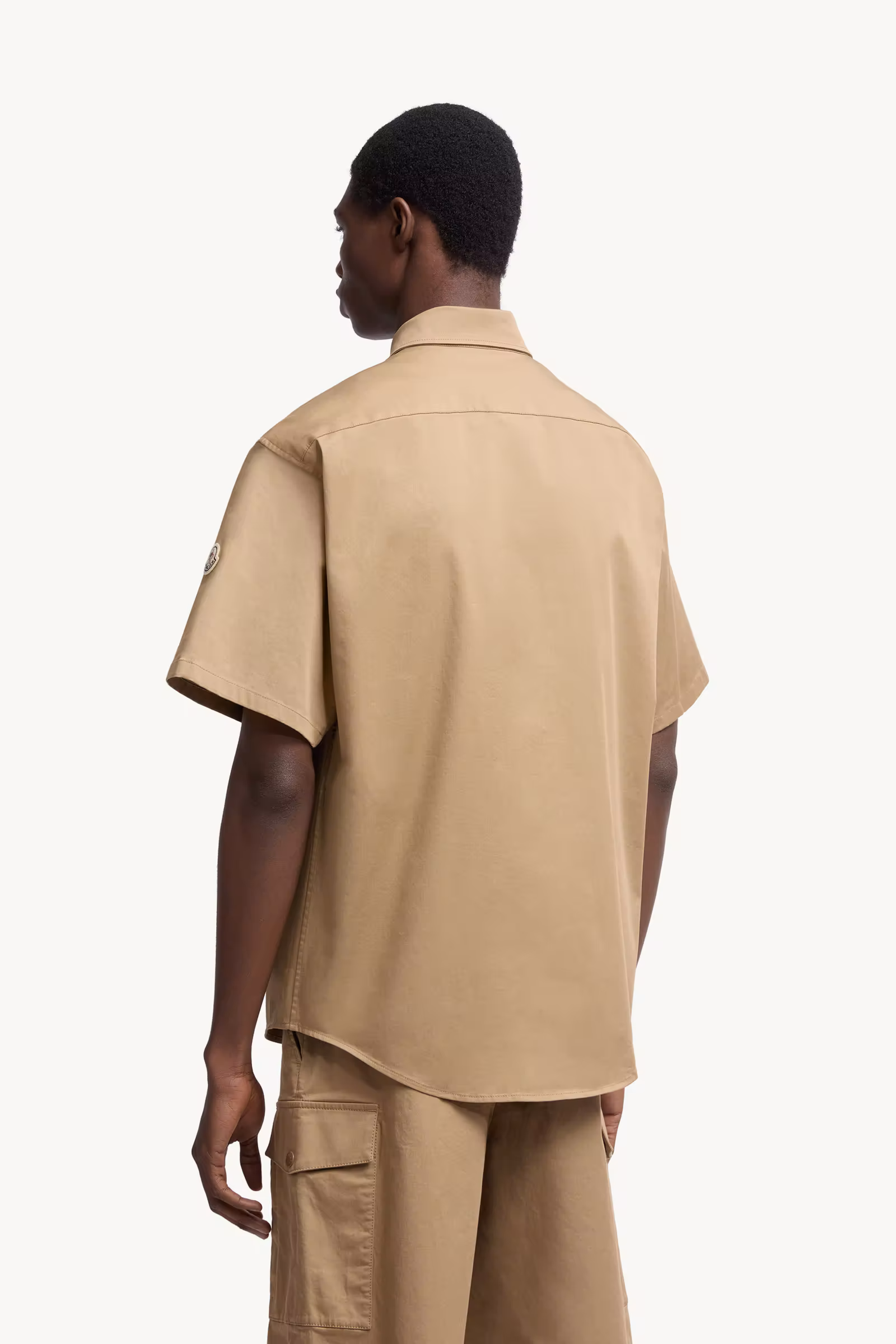 Cotton Gabardine Short Sleeve Shirt